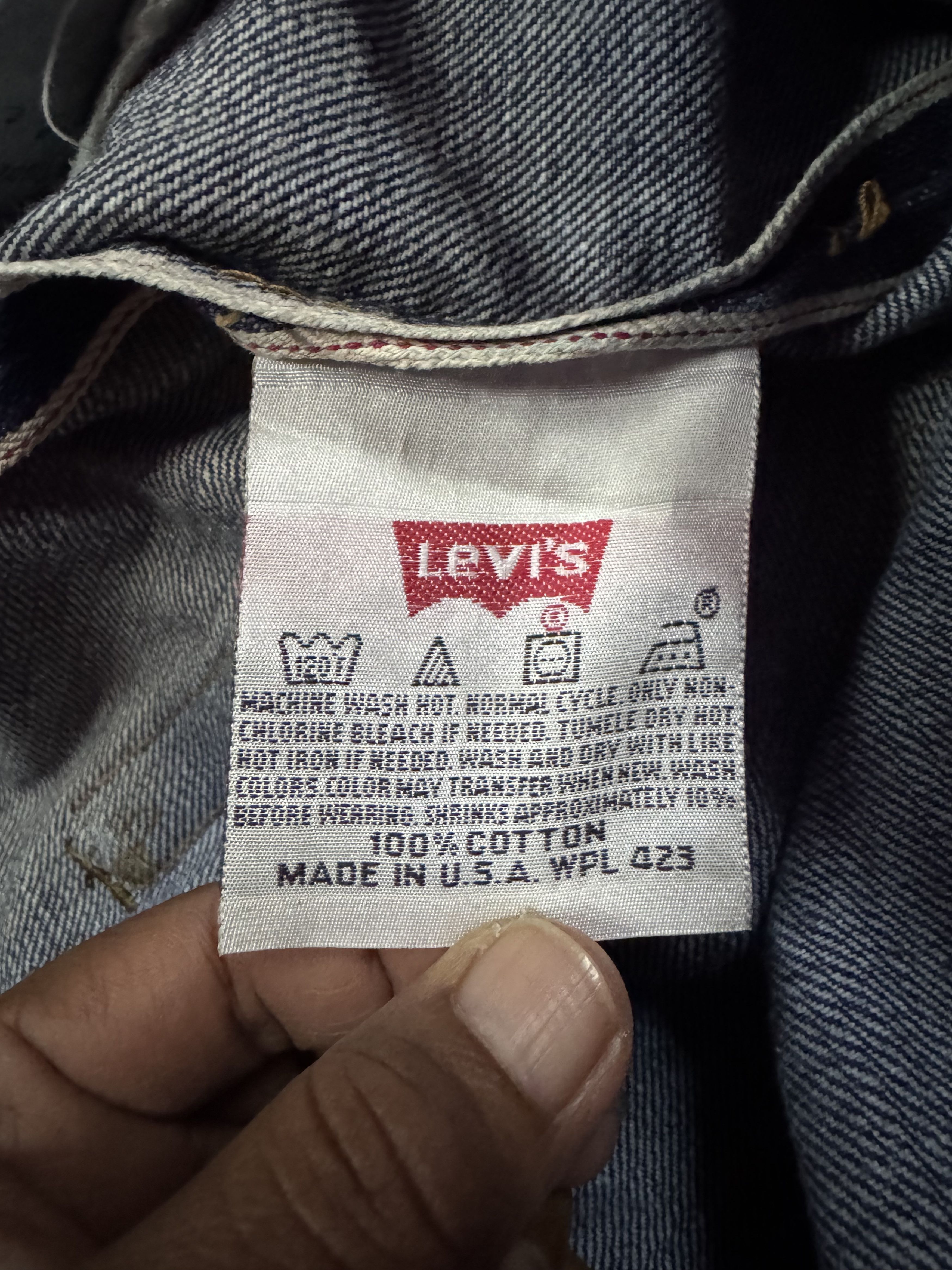 Levi's Levi’s 501xx Selvedge Denim Jeans Size US 29 - 7 Thumbnail