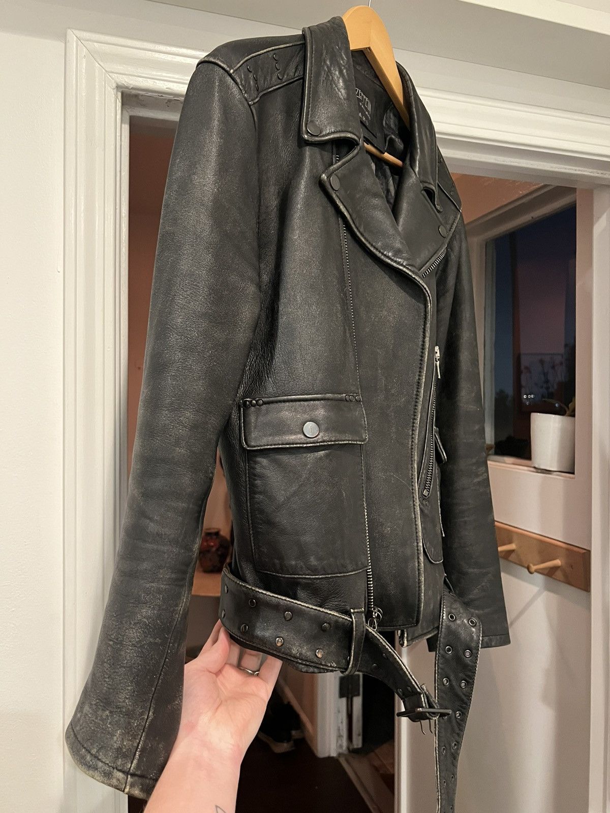 John Varvatos John Varvatos Led Zeppelin Collection Leather Jacket EU48 Size US M / EU 48-50 / 2 - 3 Thumbnail