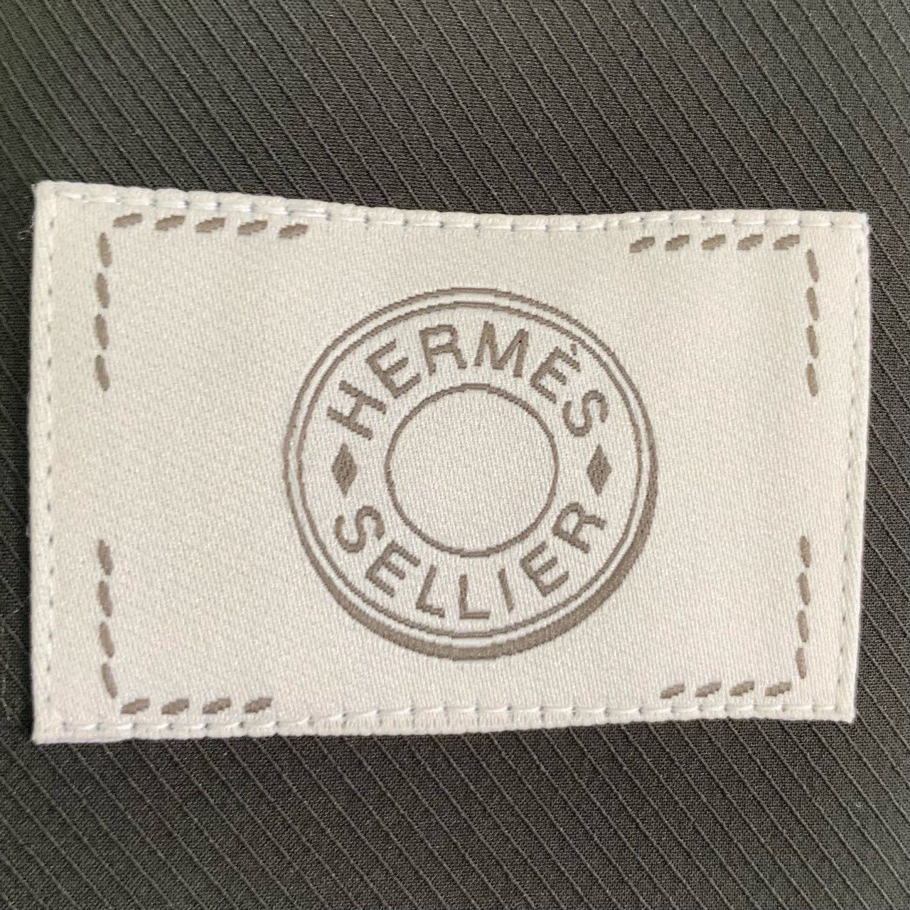 Hermes [Hermès] Hooded Zip-Up Sage Green Windbreaker S Size US S / EU 44-46 / 1 - 2 Thumbnail
