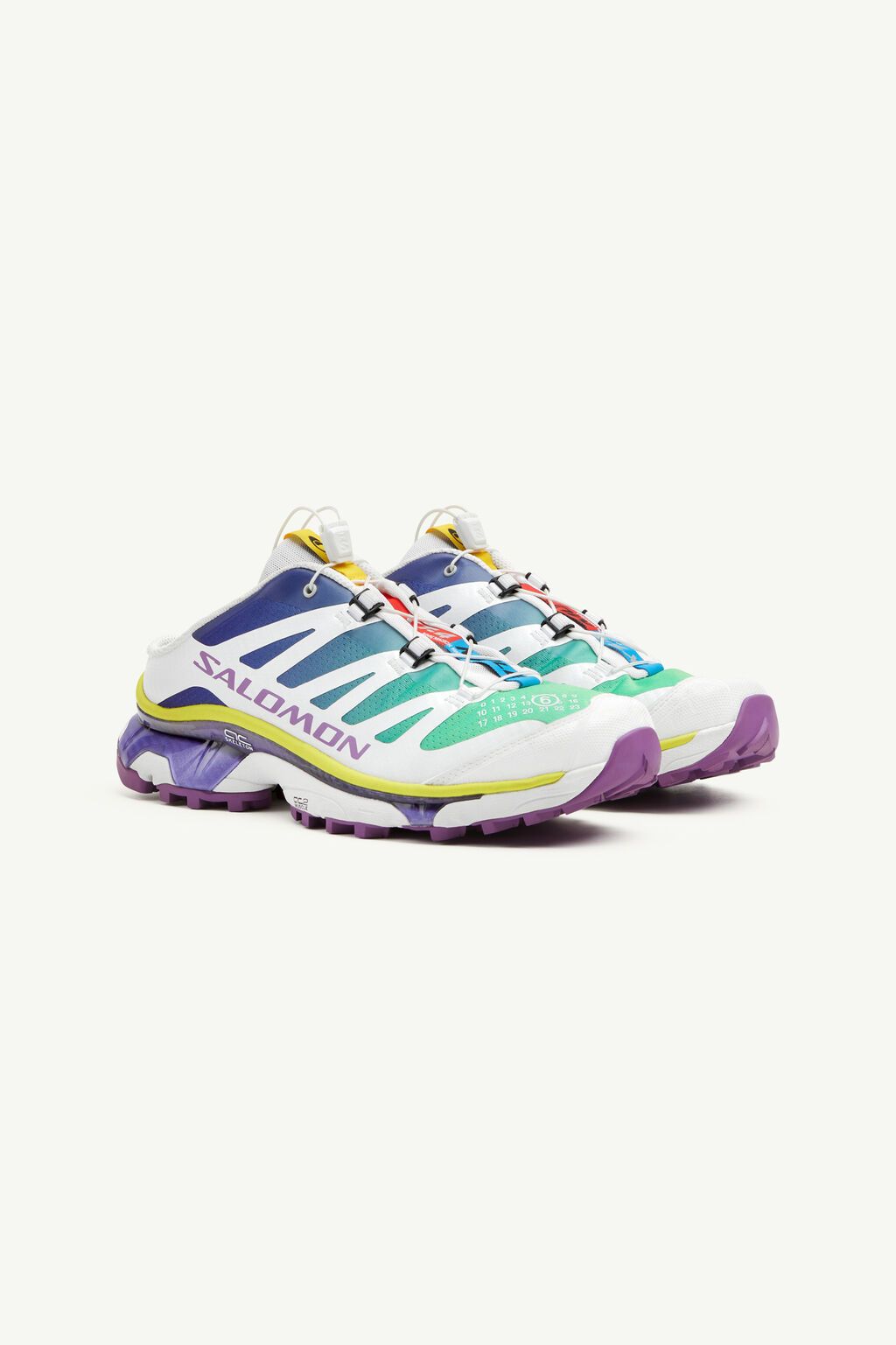 Maison Margiela × Salomon o1w1db10526 XT-4 Mule Sneakers in Multicolor Size US 11 / EU 44 - 2 Thumbnail