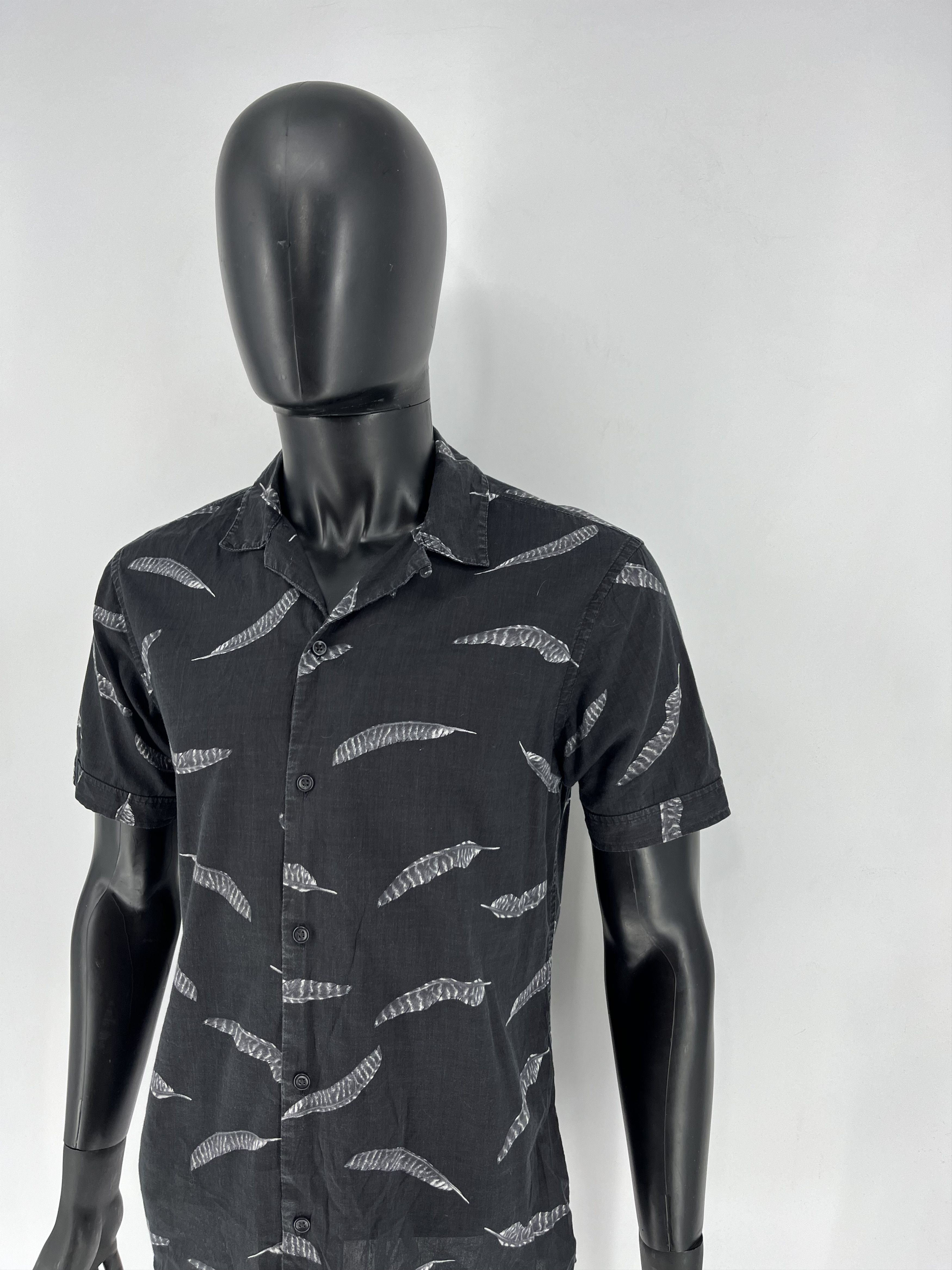 Allsaints × Vintage Vintage Y2K Allsaints Hawaiian Shirt Art Hype Size S Size US S / EU 44-46 / 1 - 8 Thumbnail