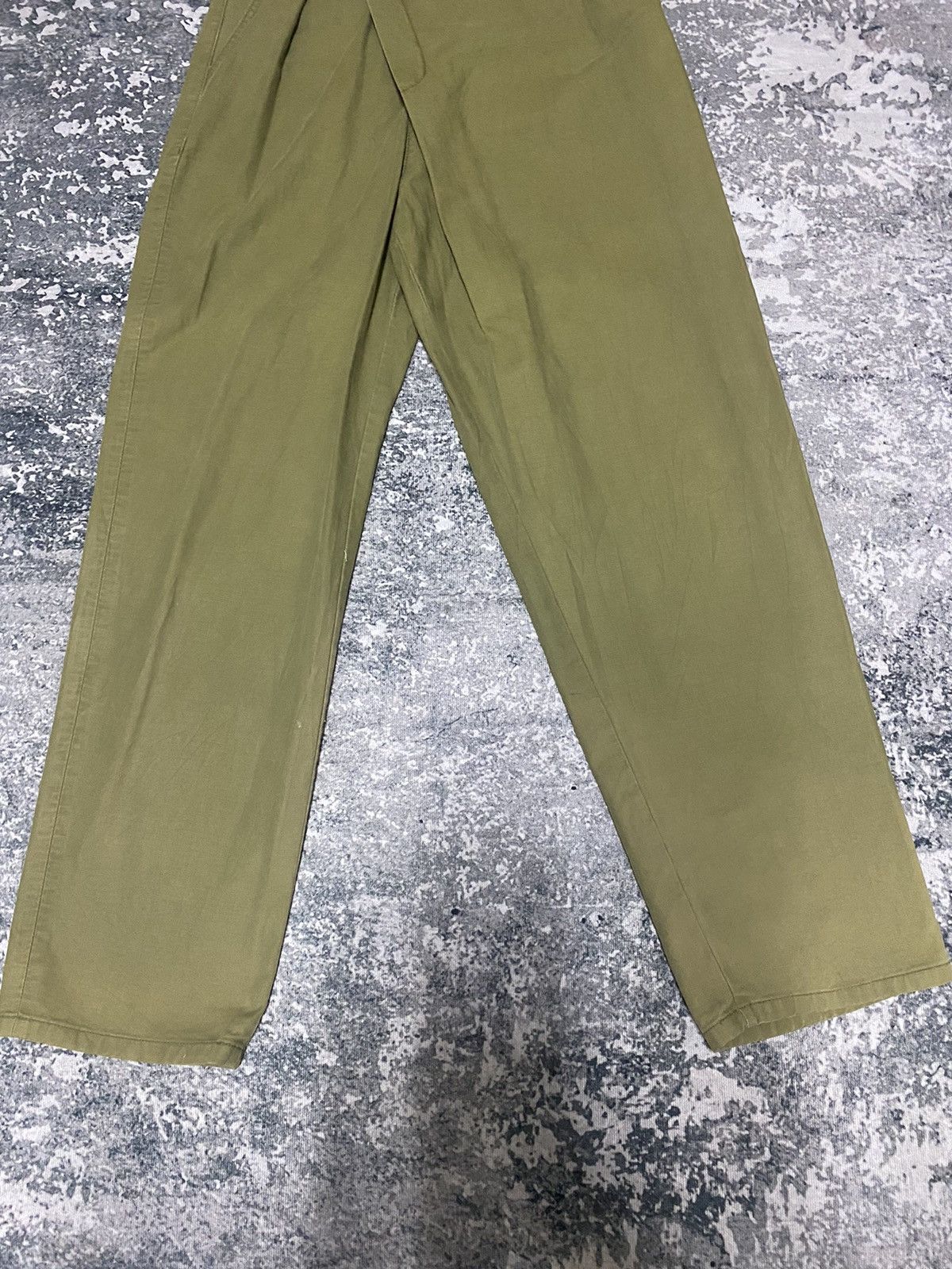 Designer × Japanese Brand Moussy Cotton Pants Size 28" / US 6 / IT 42 - 4 Thumbnail