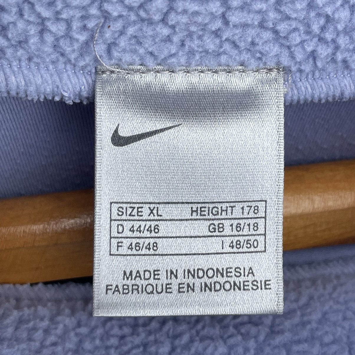 Vintage Vintage Nike Teddy Fleece Pullover Sweatshirt Size XL / US 12-14 / IT 48-50 - 4 Thumbnail