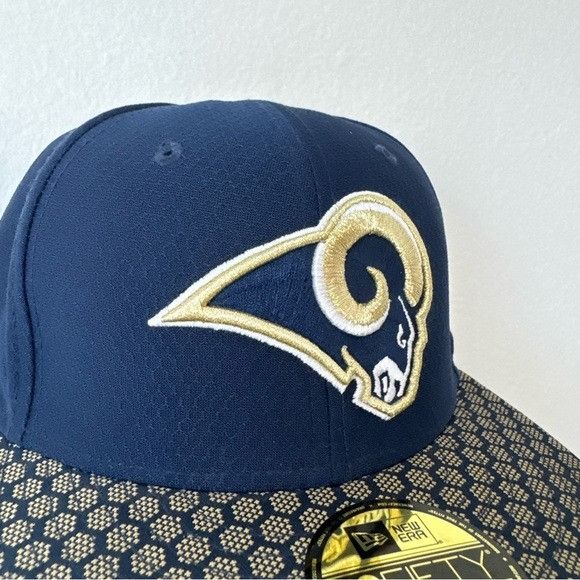 New Era New Era Flat Brim 59FIFTY Sideline Los Angeles Rams Sz 8 Size ONE SIZE - 5 Thumbnail