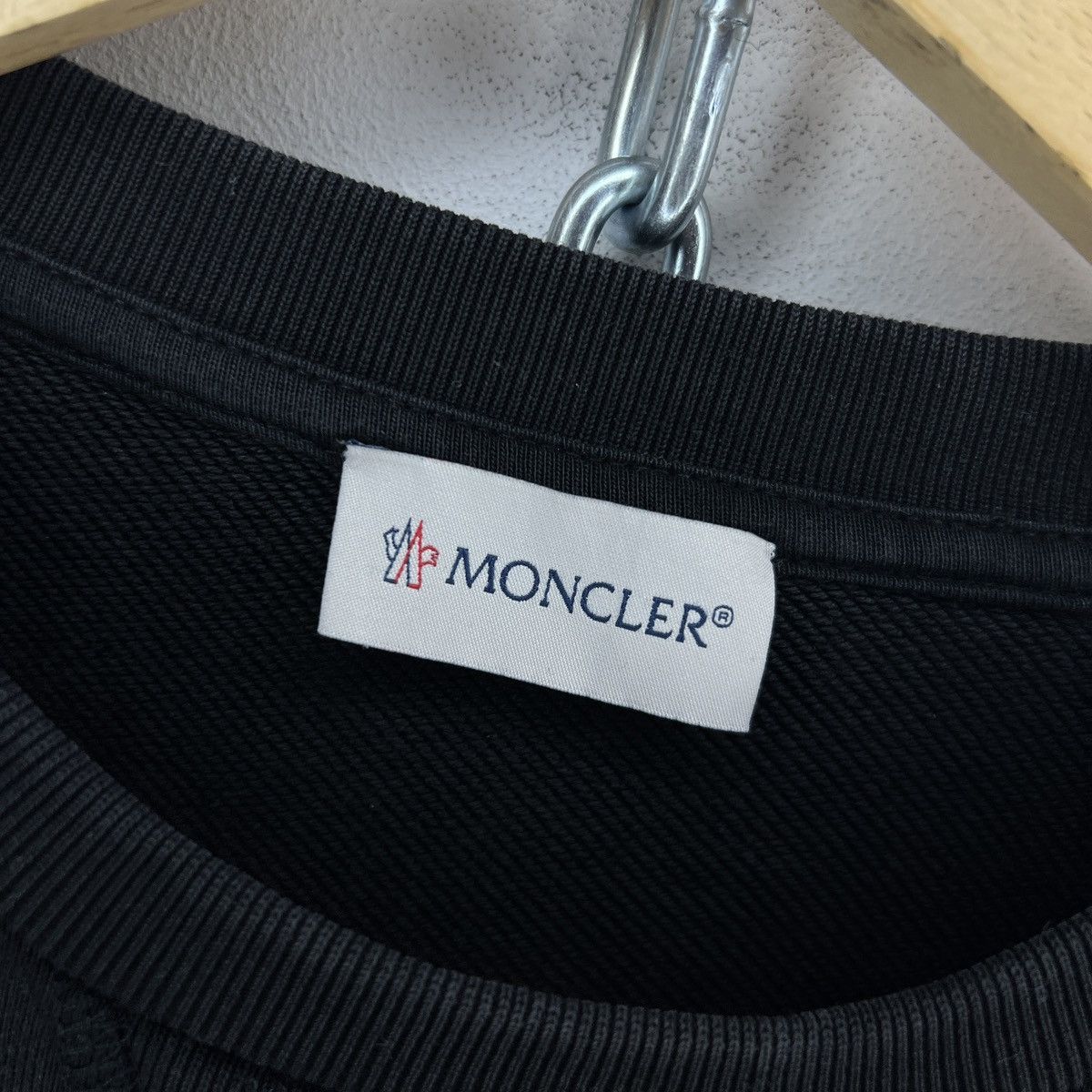 Moncler Moncler sweatshirt BIG logo Sweatshrit Size M / US 6-8 / IT 42-44 - 6 Thumbnail
