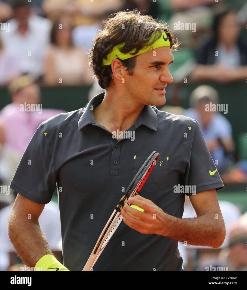 Nike ROGER FEDERER 2012 NIKE JERSEY RF SHIRT FRENCH OPEN TENNIS Size US L / EU 52-54 / 3 - 11 Thumbnail