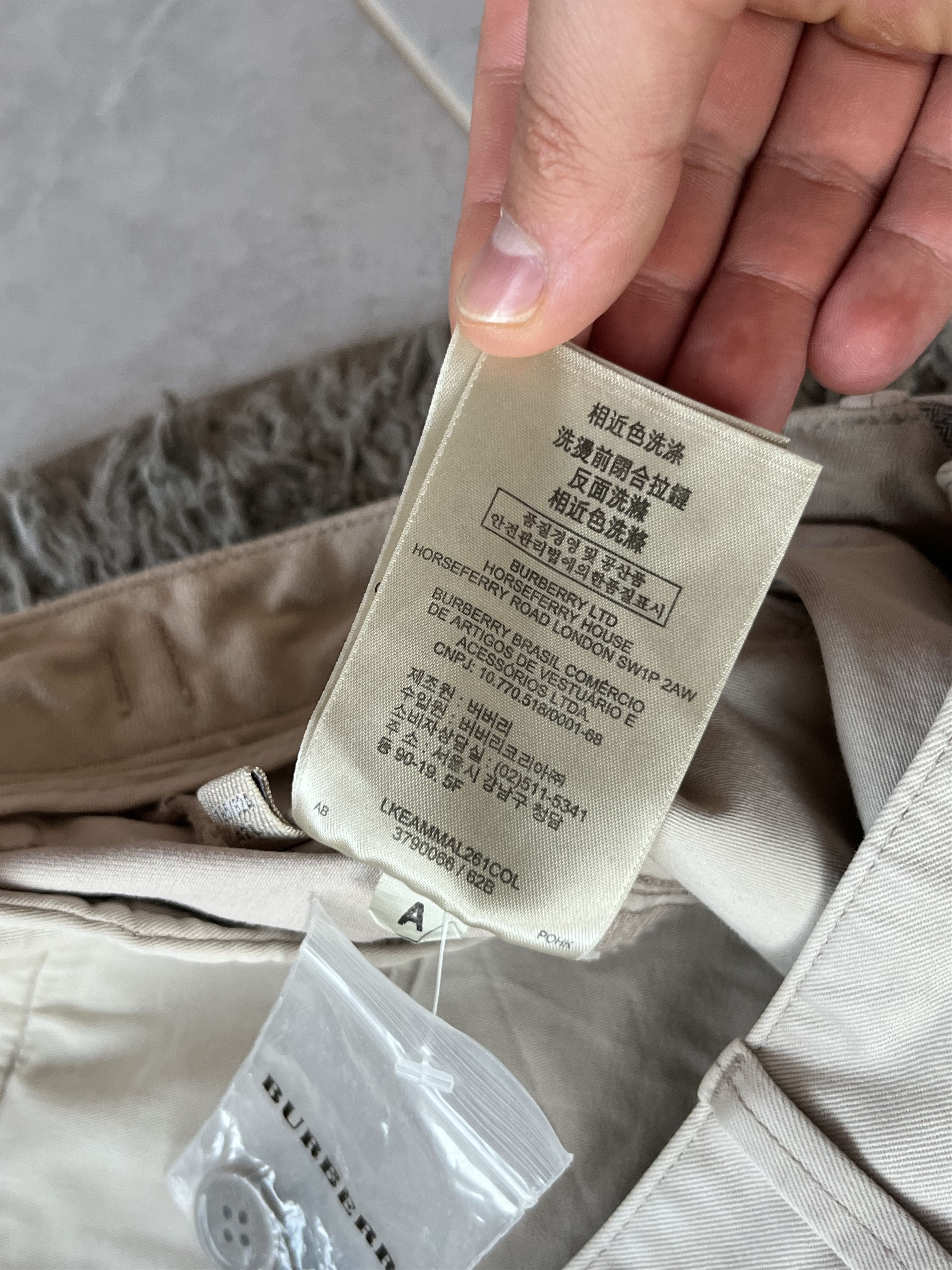 Burberry Vintage Basic Pants Burberry Brit Luxury Size US 32 / EU 48 - 15 Thumbnail
