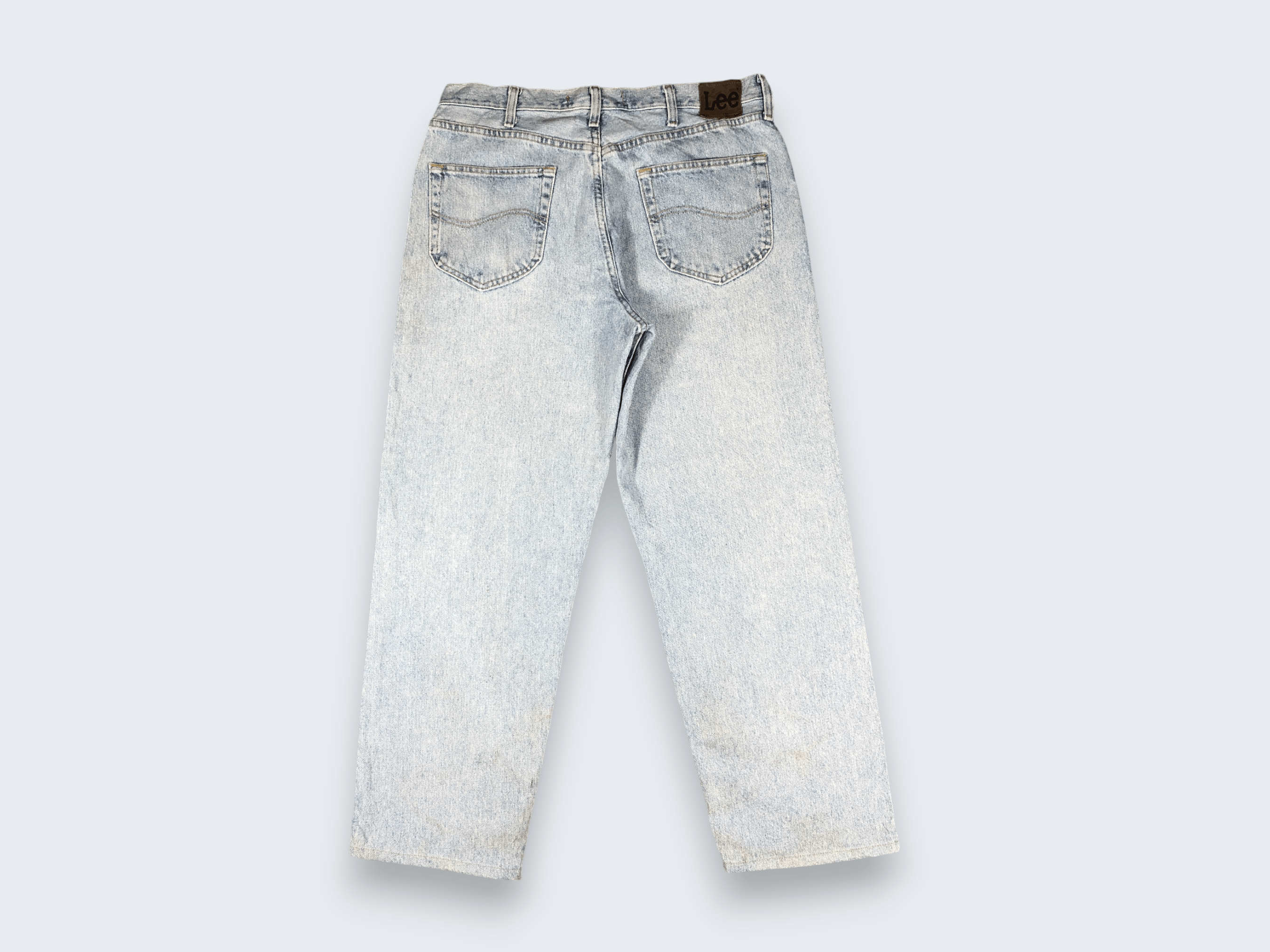 Lee × Vintage Vintage Lee Light Blue Wash Jeans L787 Size US 36 / EU 52 - 2 Thumbnail