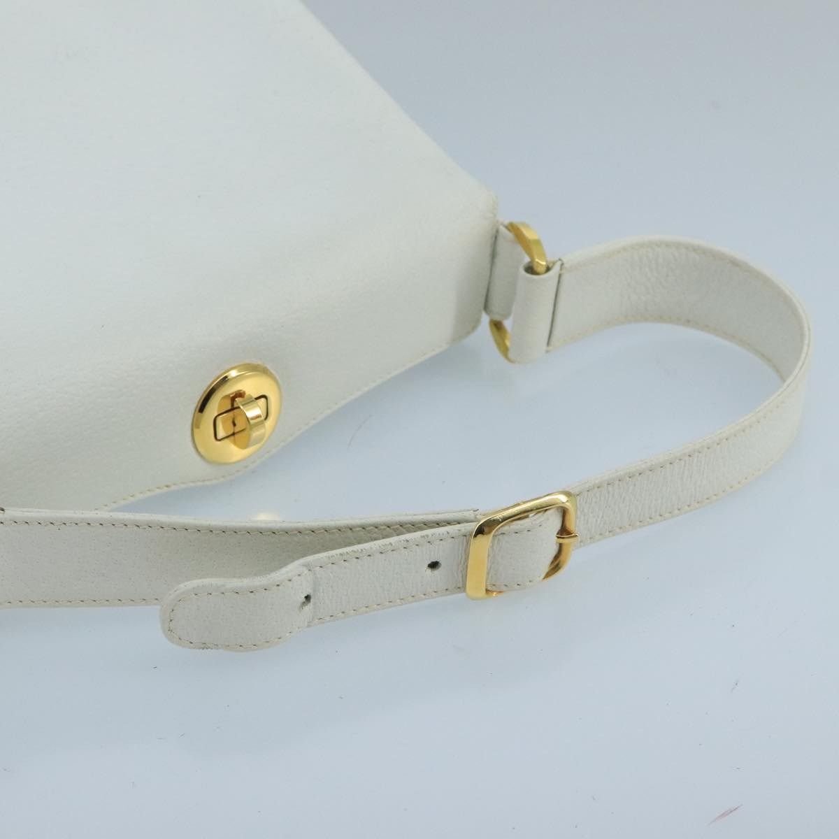 Gucci GUCCI Hand Bag Leather White Gold Size ONE SIZE - 7 Thumbnail
