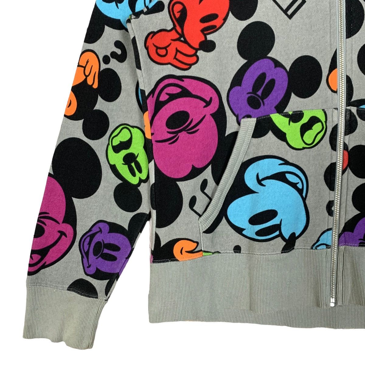 Cartoon Network Disney Tokyo Resort Mickey Multicolor Full Print Zip Hoodie Size US M / EU 48-50 / 2 - 5 Thumbnail
