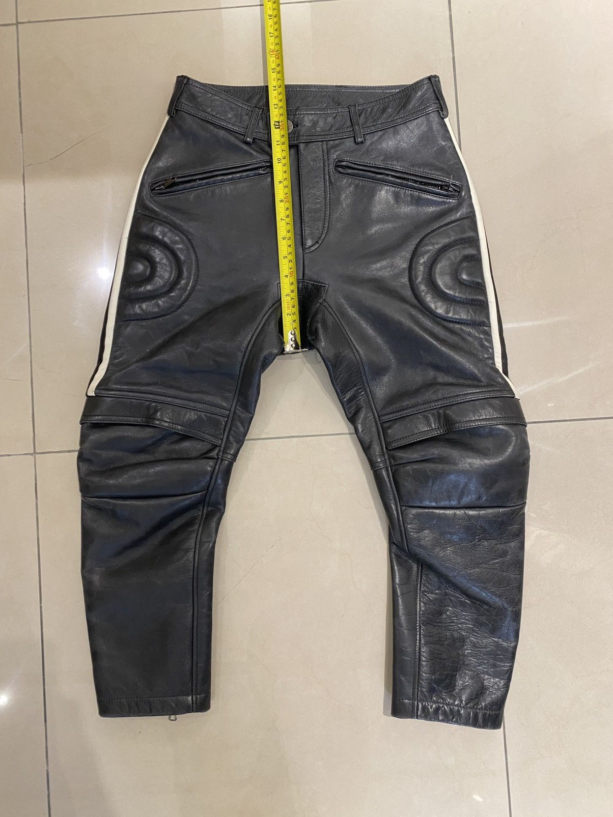 Leather × Neil Barrett Neil Barrett BIKER Leather Pant 28 Size US 28 / EU 44 - 13 Thumbnail