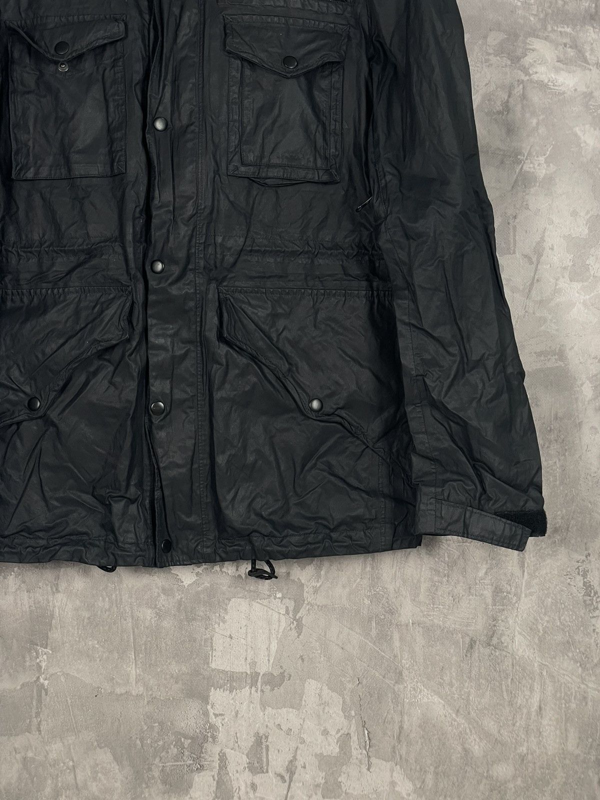 Allsaints × Japanese Brand Allsaints Black Windproof Y2K Archival 90s Vintage Jacket Size US S / EU 44-46 / 1 - 6 Thumbnail