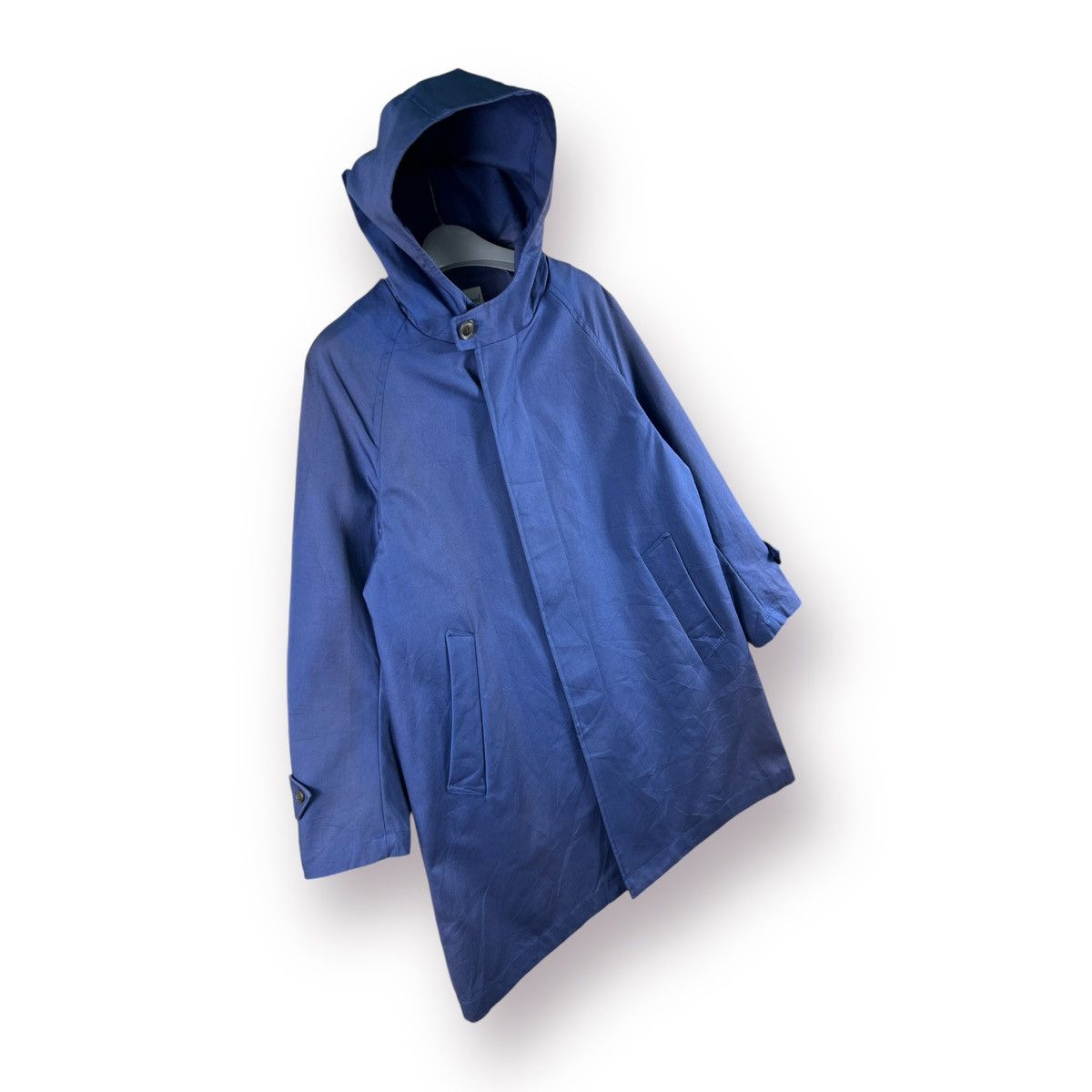 Orcival 🔥 ORCIVAL FRANCE LONG COAT HOODED HIDDEN BUTTON Size US S / EU 44-46 / 1 - 3 Thumbnail