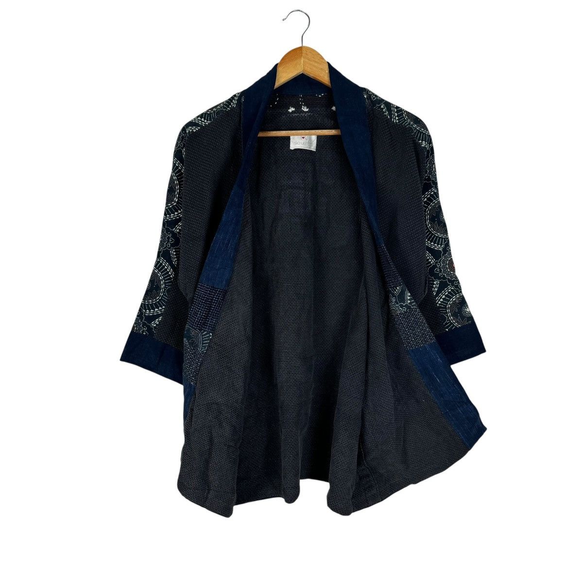 Blue Blue Japan ☀️IU BORO PATCHWORK KIMONO LIKE VISVIM Size US M / EU 48-50 / 2 - 13 Thumbnail