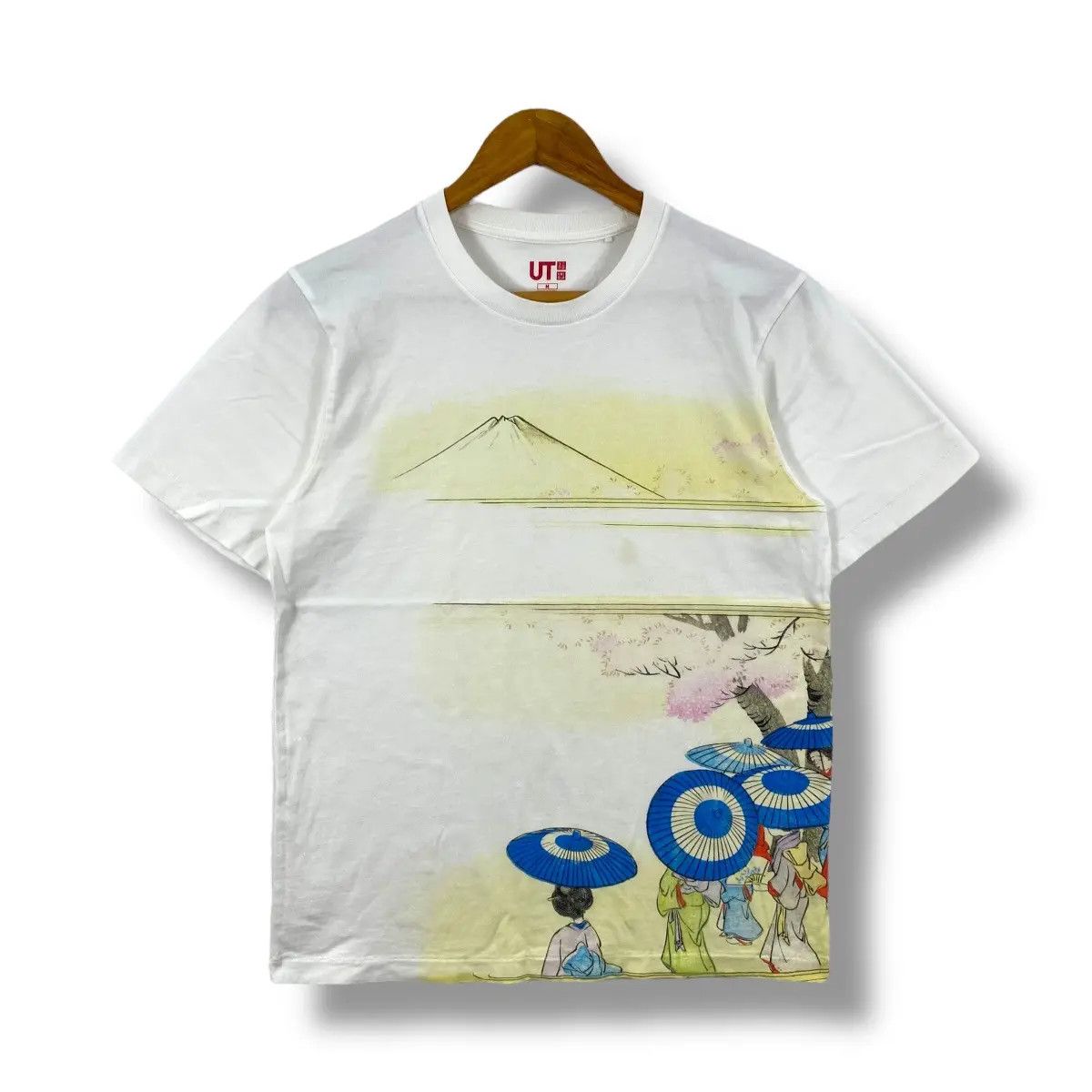 Japanese Brand Japanese Traditional YES SORA Geisha Graphic Tee Shirt Size US M / EU 48-50 / 2 - 1 Thumbnail