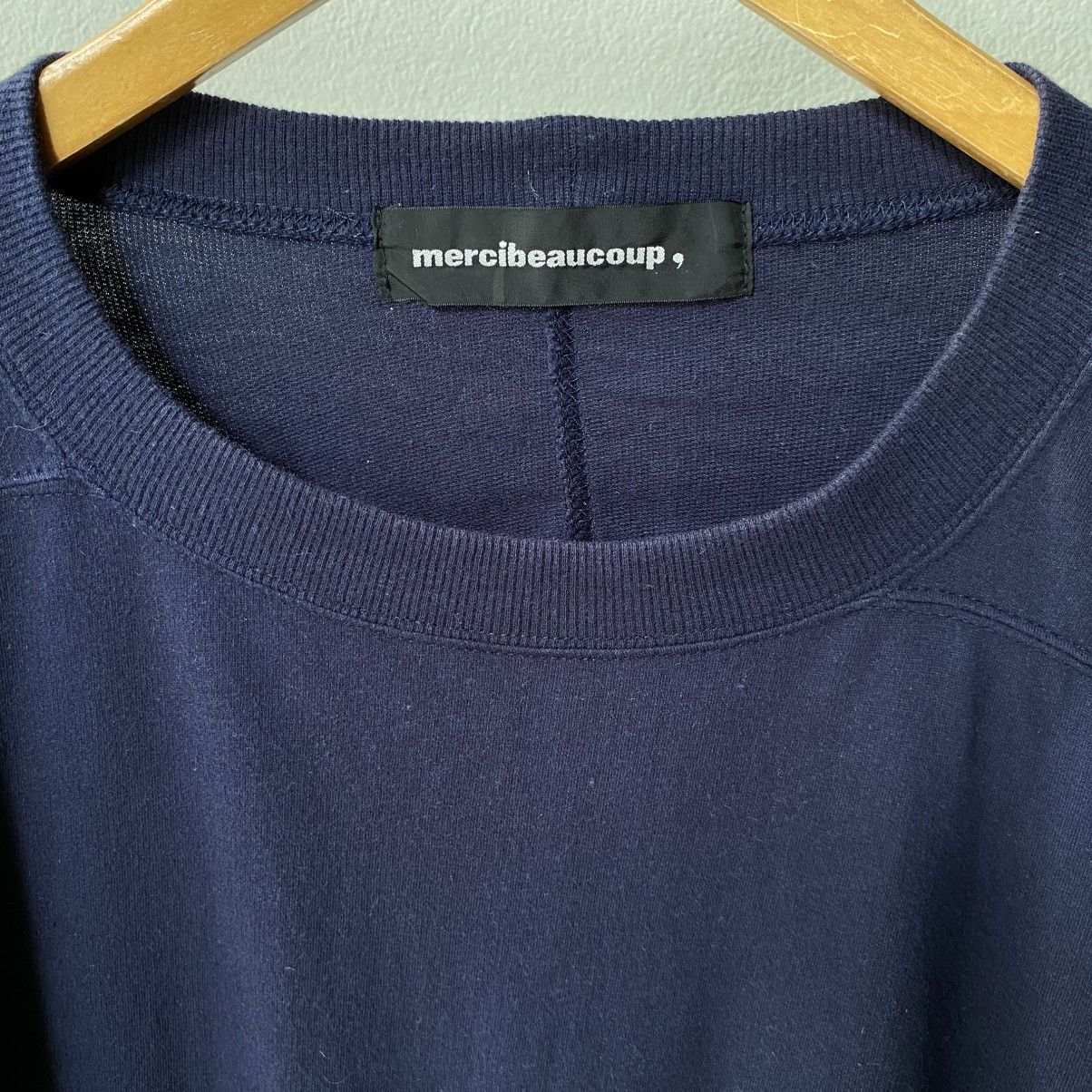 mercibeaucoup Mercibeaucoup Navy Oversized Short Sleeve Top Size M / US 6-8 / IT 42-44 - 6 Thumbnail