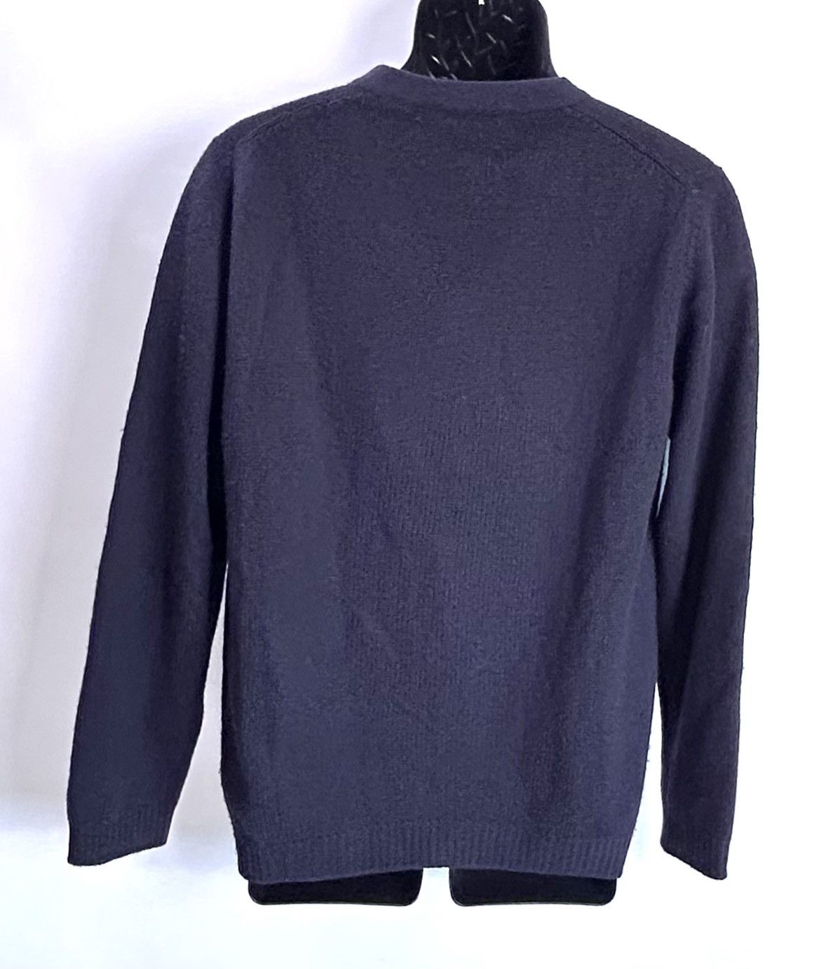 Prada Prada 100% Cashmere Navy Blue Sweater 52 XL Made in Italy Size US XL / EU 56 / 4 - 2 Thumbnail