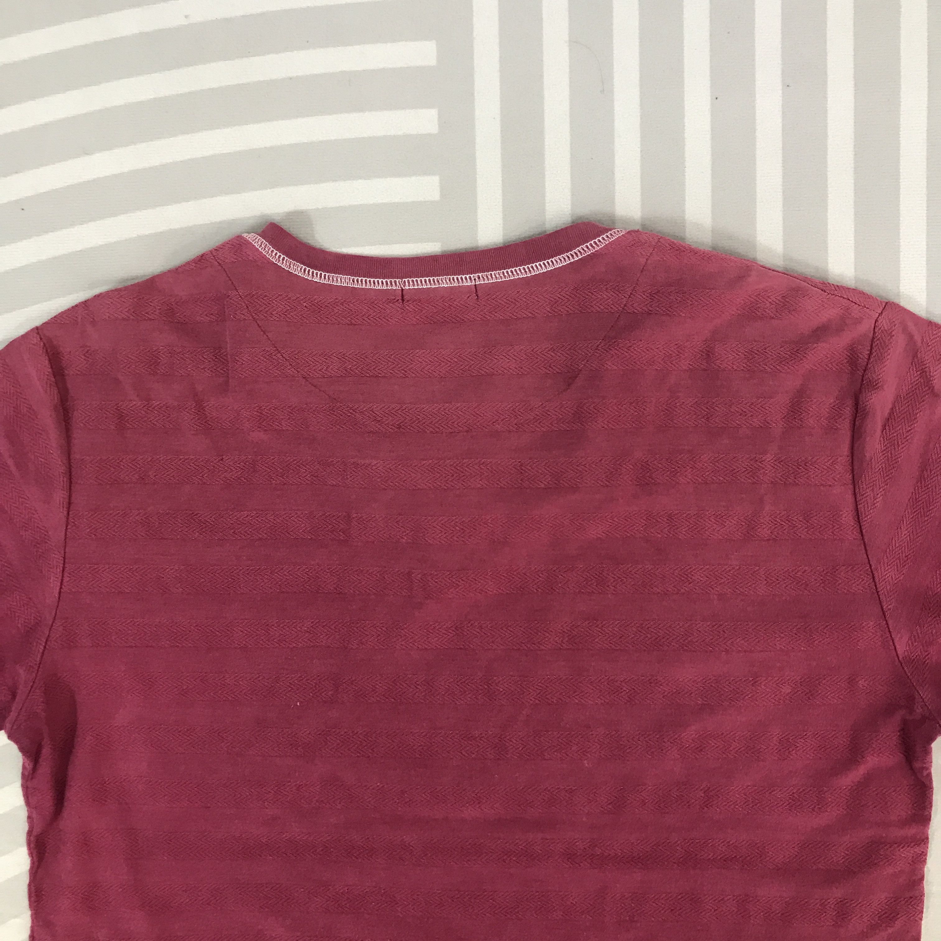 Kangol × Vintage Vintage Kangol Jeans Striped design Double layer T-Shirt Size US XL / EU 56 / 4 - 4 Thumbnail