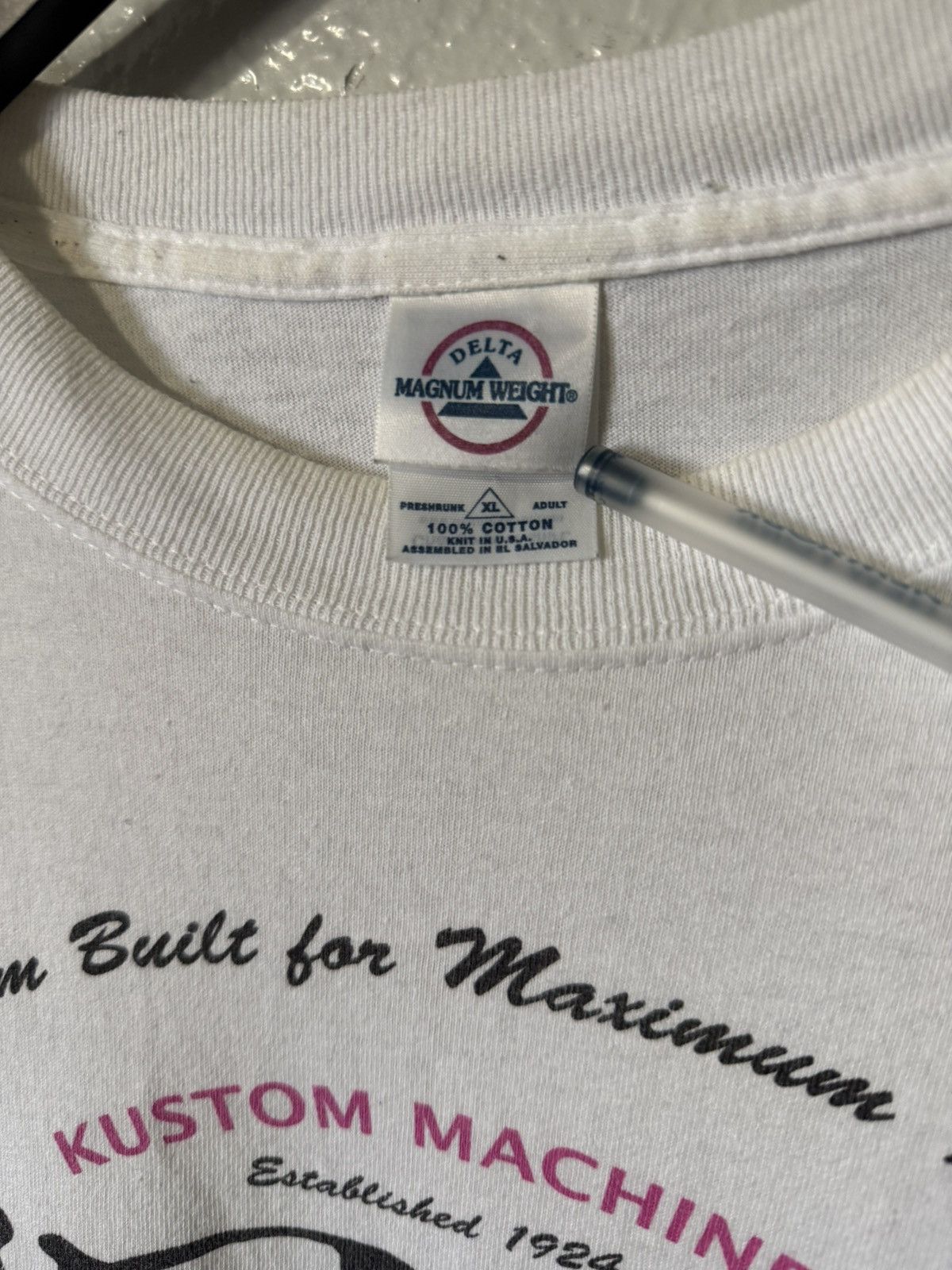 Von Dutch Y2K Von Dutch Performance Parts White Graphic Logo Tee XL Size US XL / EU 56 / 4 - 2 Thumbnail