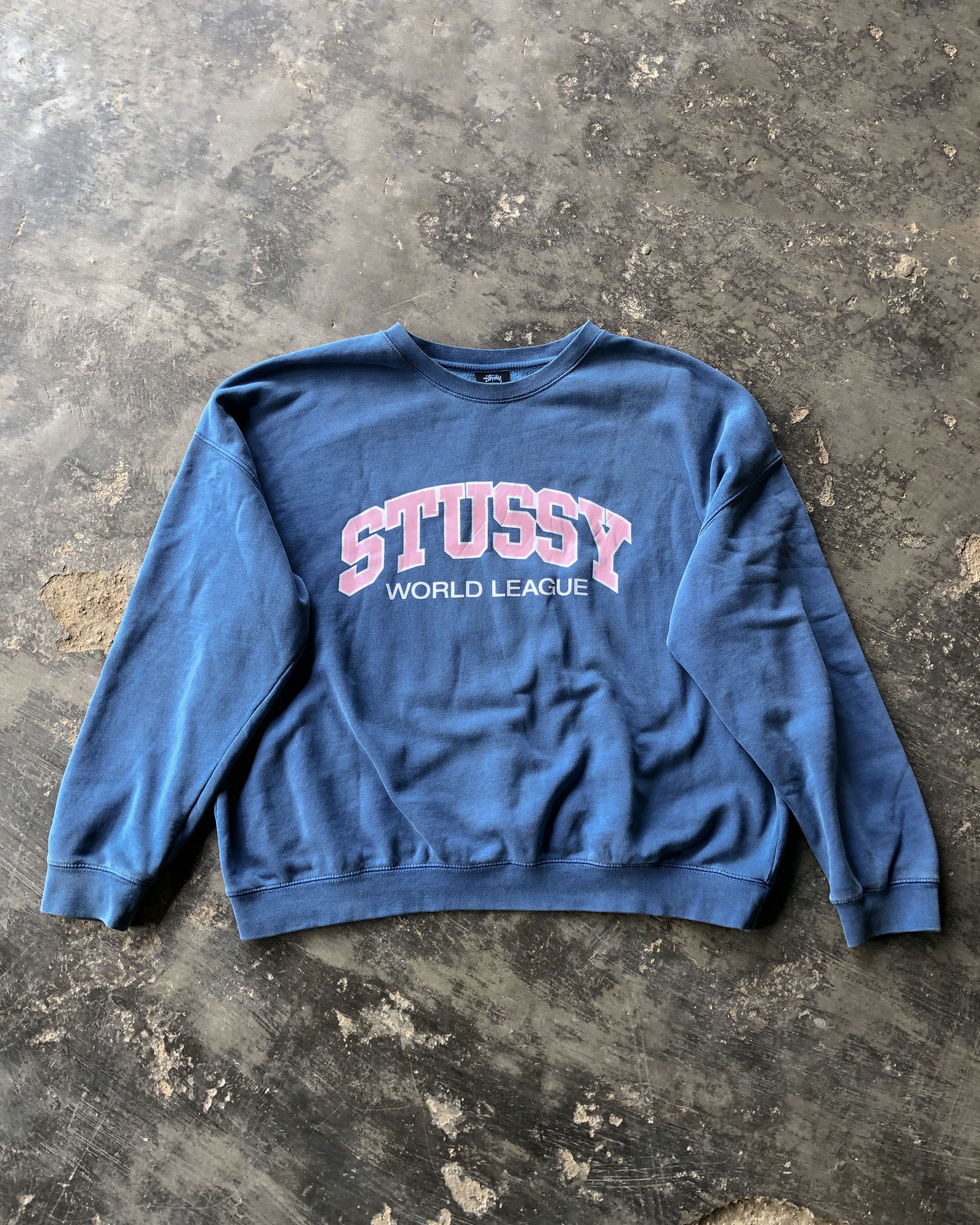 Stussy Stussy World League Crewneck Australia Size US XL / EU 56 / 4 - 1 Thumbnail