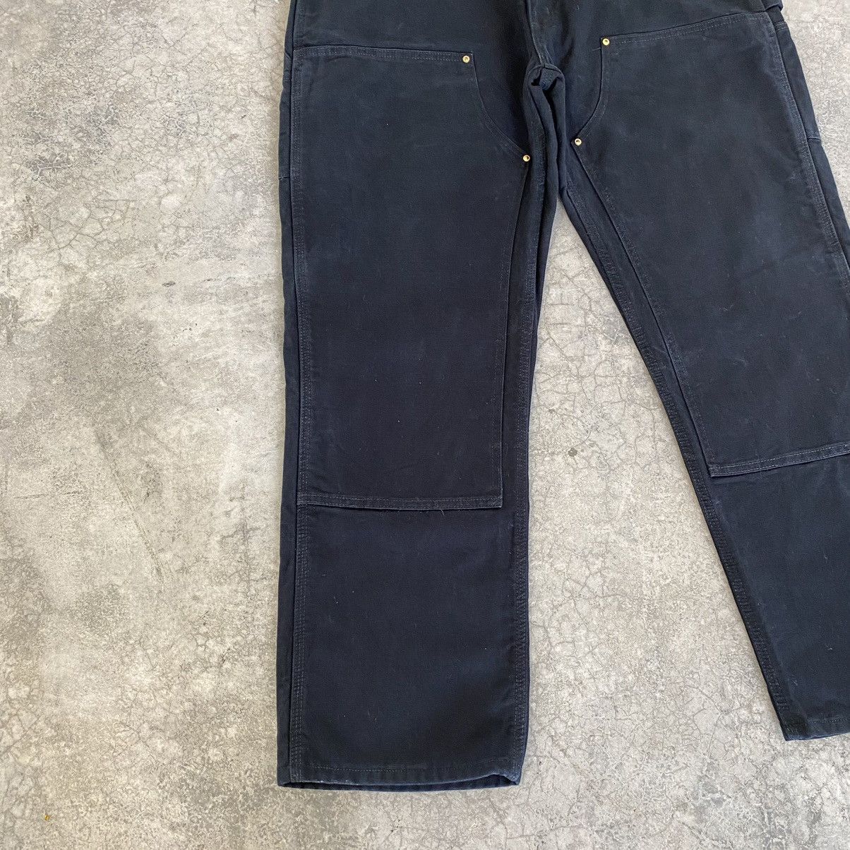 Carhartt VTG Carhartt Double Knee Blanket Lined Carpenter Pants Size US 40 / EU 56 - 10 Thumbnail