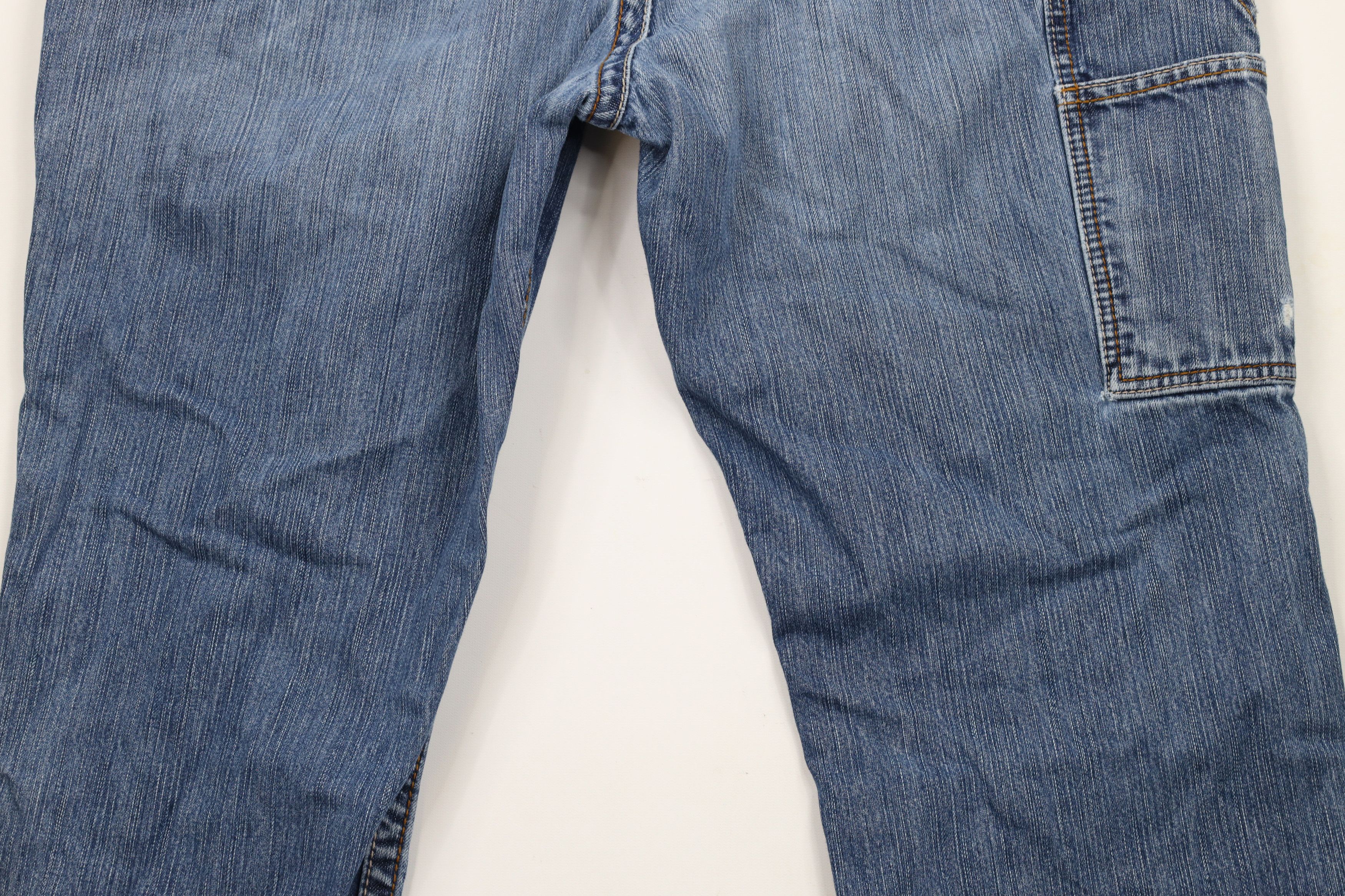 Ariat × Vintage Ariat FR Fire Resistant Low Rise M4 Boot Leg Jeans Blue Size US 42 / EU 58 - 12 Thumbnail