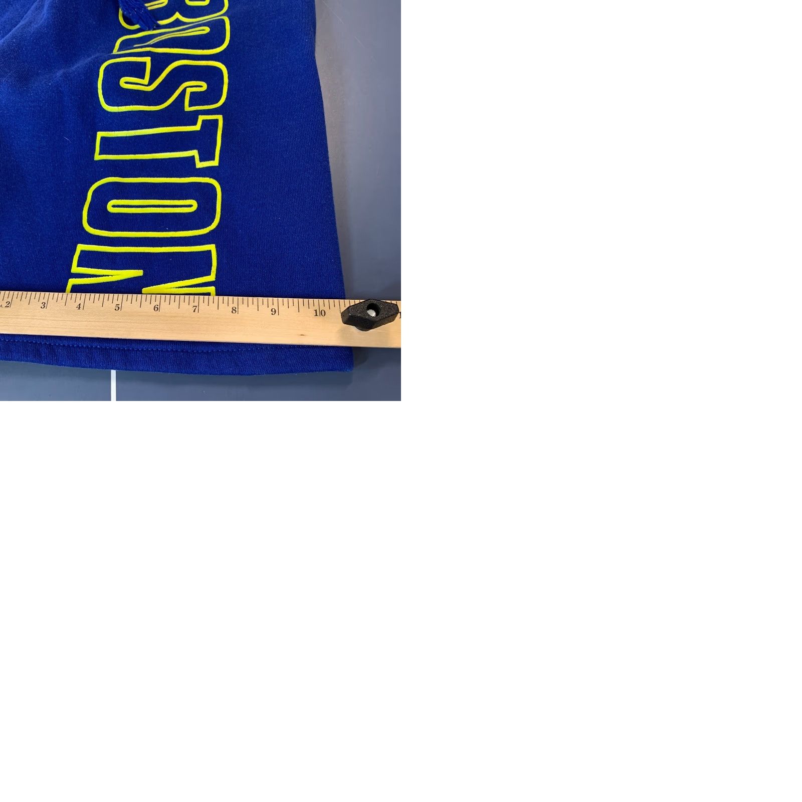 Spell VINTAGE Bike Boston Spell Out Sweat Shorts Royal Blue Adult Medium USA Made 28x8 Men 90s Size US 31 - 10 Thumbnail