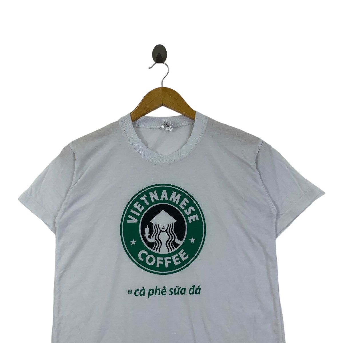 Vintage Vintage VIETNAMESE COFFEE Ca Phe Sua Da Tee Shirt Size S / US 4 / IT 40 - 2 Thumbnail