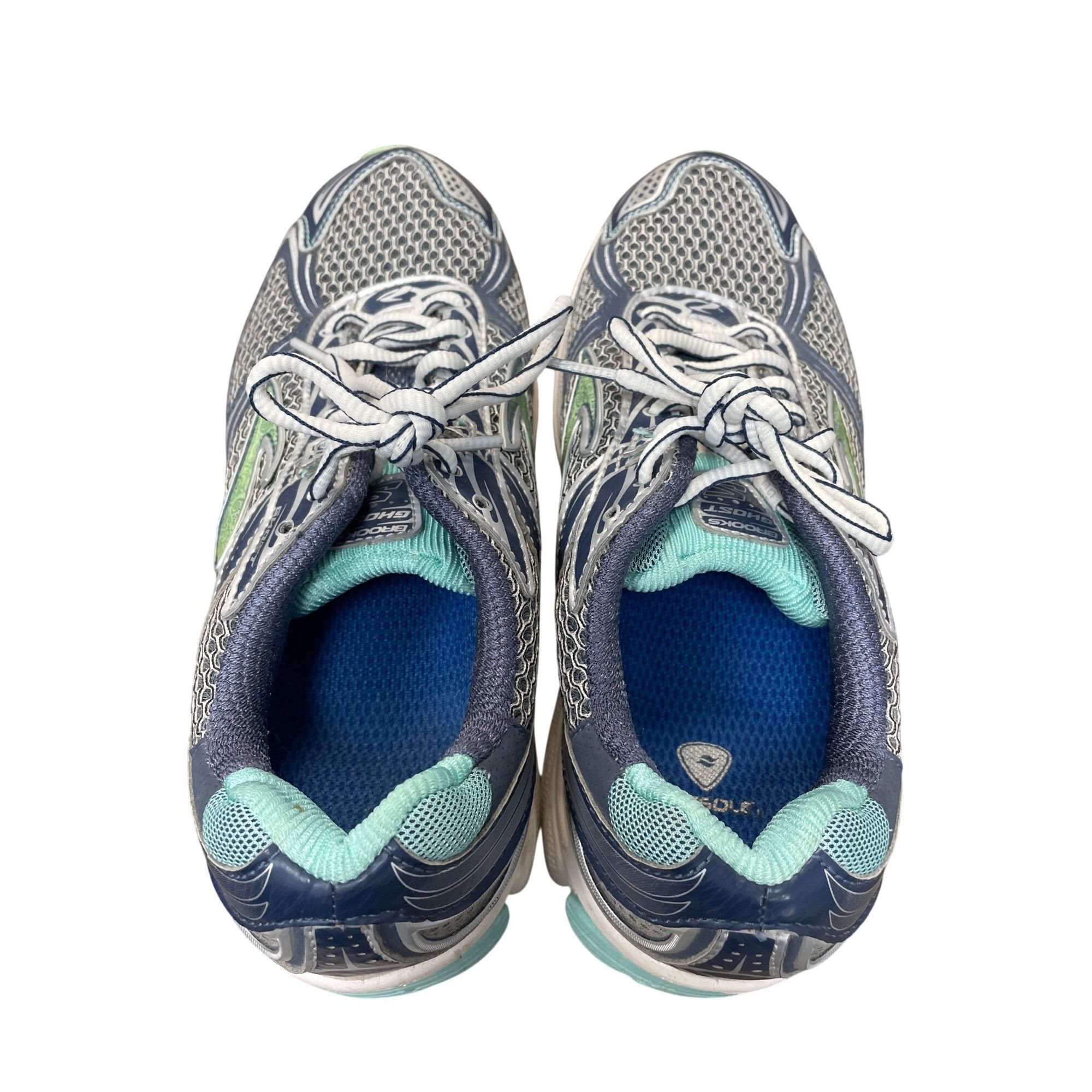 Brooks Brooks Ghost 5 Womans green purple running walk sneakers sz Size US 8.5 / IT 38.5 - 14 Thumbnail