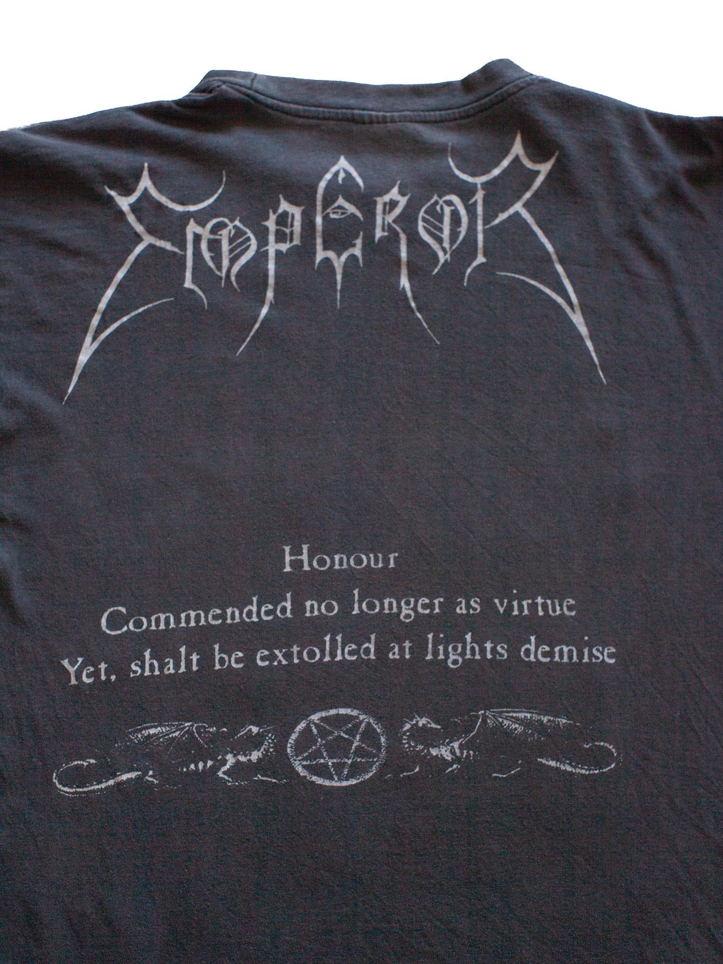 Band Tees Vintage 1997 Emperor "Reverence" 90s Metal Band T-Shirt Size US XL / EU 56 / 4 - 6 Thumbnail