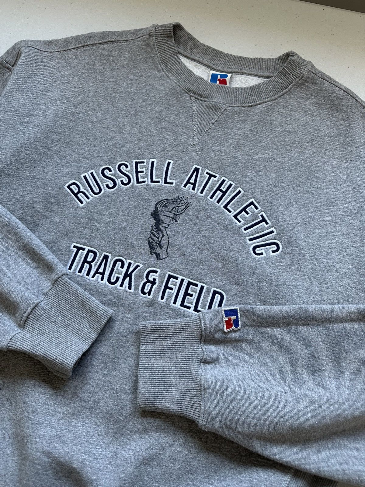 Russell Athletic Vintage Russel Authentic Track Field Sweatshirt Size US M / EU 48-50 / 2 - 5 Thumbnail