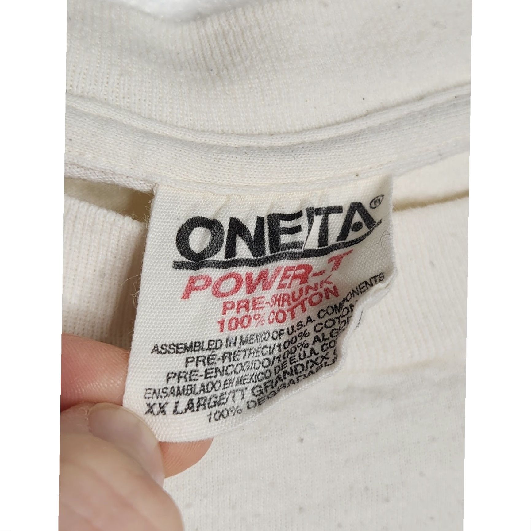 Vintage VINTAGE Oneita Corvette Lake Tahoe Club Double Sided Car Art Shirt XXL White Unisex Adults Men Women Shirts Art 90s 2000s Size US XXL / EU 58 / 5 - 5 Thumbnail