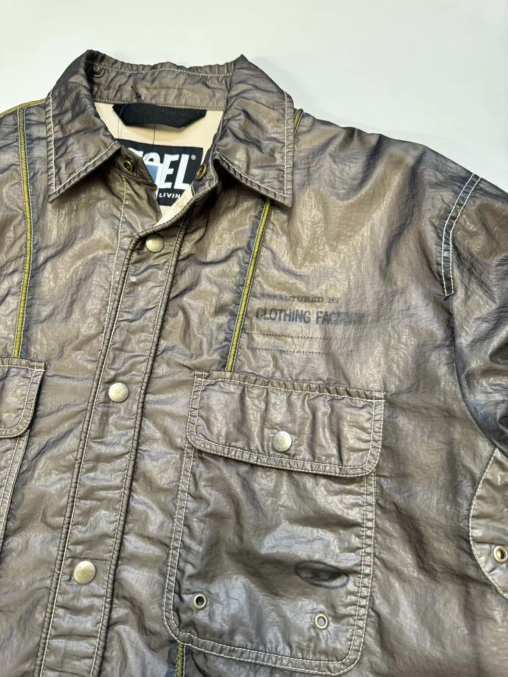 Diesel Diesel Brown Double Layer Jacket Size US L / EU 52-54 / 3 - 3 Thumbnail