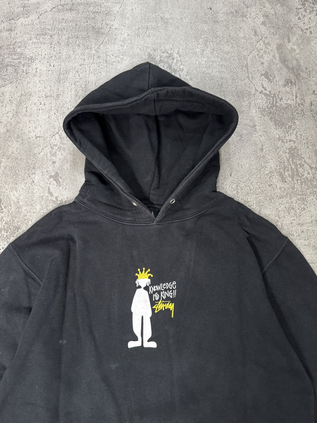 Stussy STUSSY KNOWLEDGE IS KING HOODIE Size US M / EU 48-50 / 2 - 4 Thumbnail