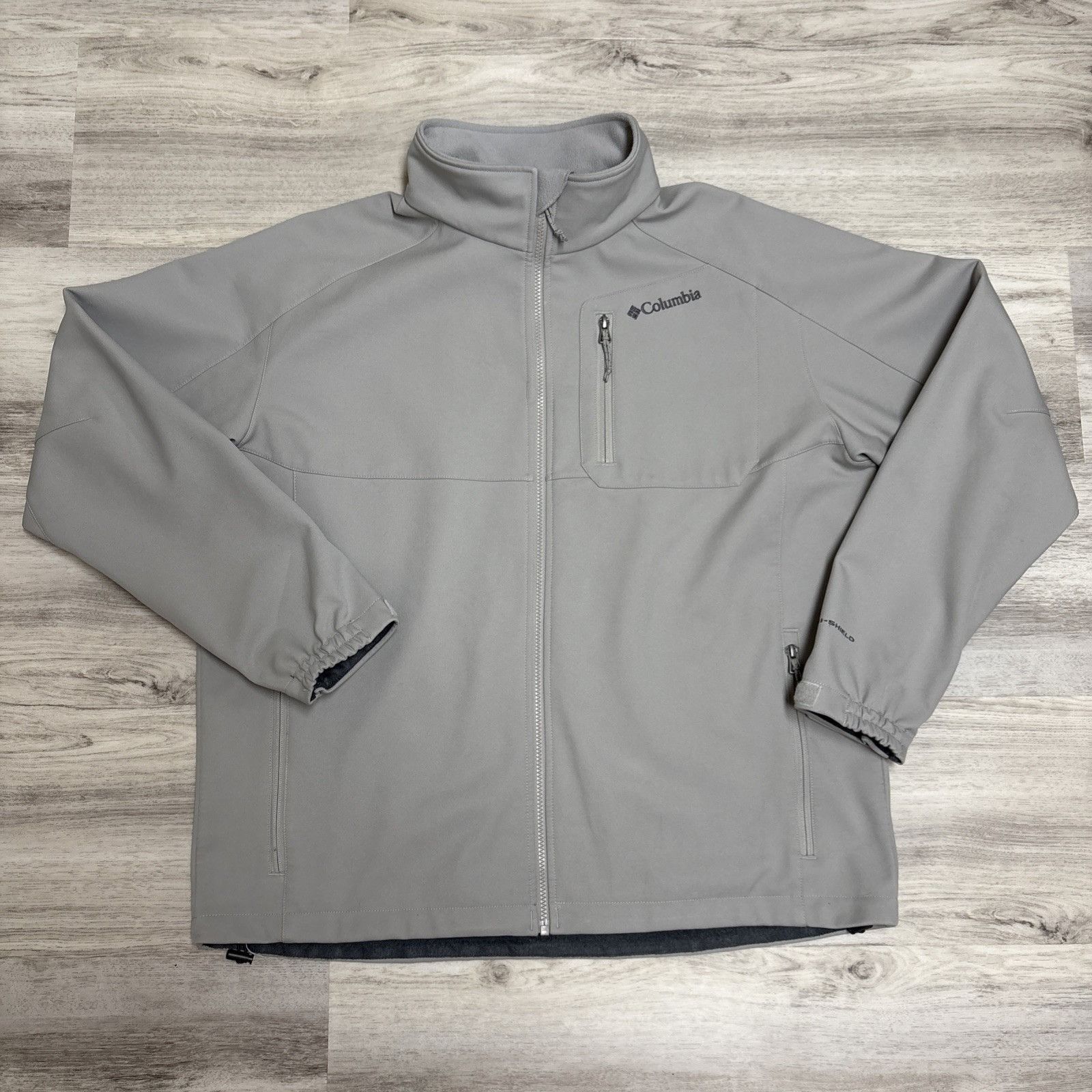 Columbia Columbia Omni Shield Jacket Mens XL Gray Ascender II Softshe Size US XL / EU 56 / 4 - 4 Thumbnail