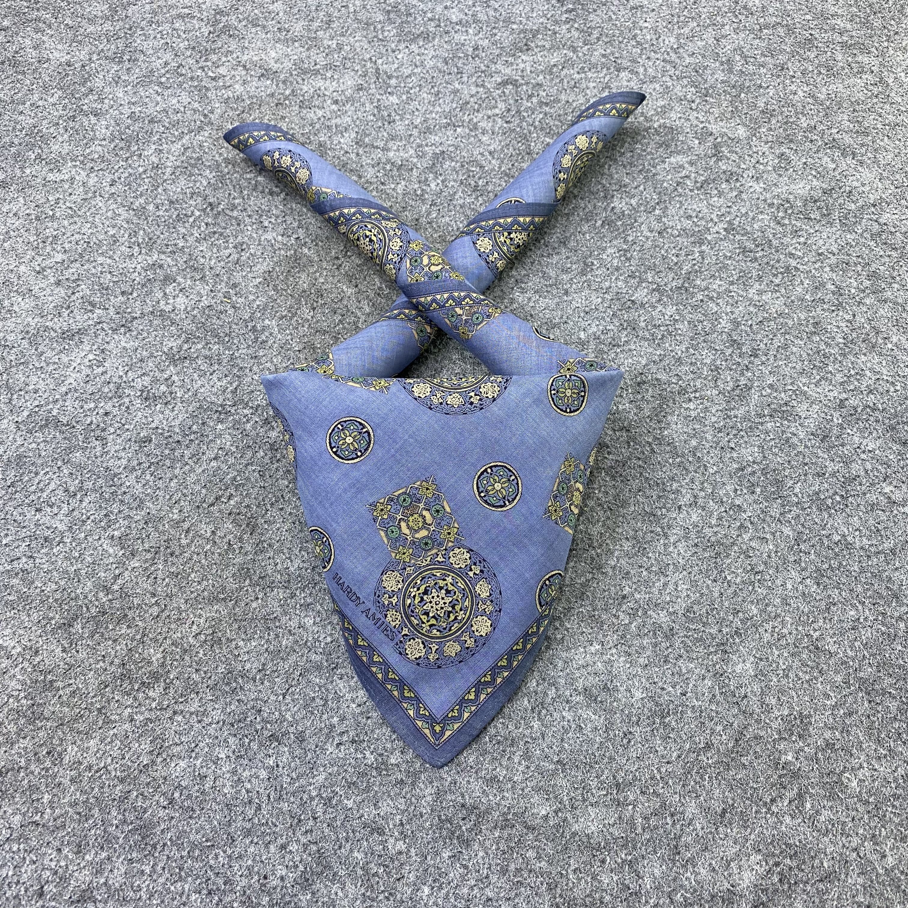 Hardy Amies Hardy Amies Handkerchief / Bandana / Neckerchief-B2195 Size ONE SIZE - 2 Thumbnail
