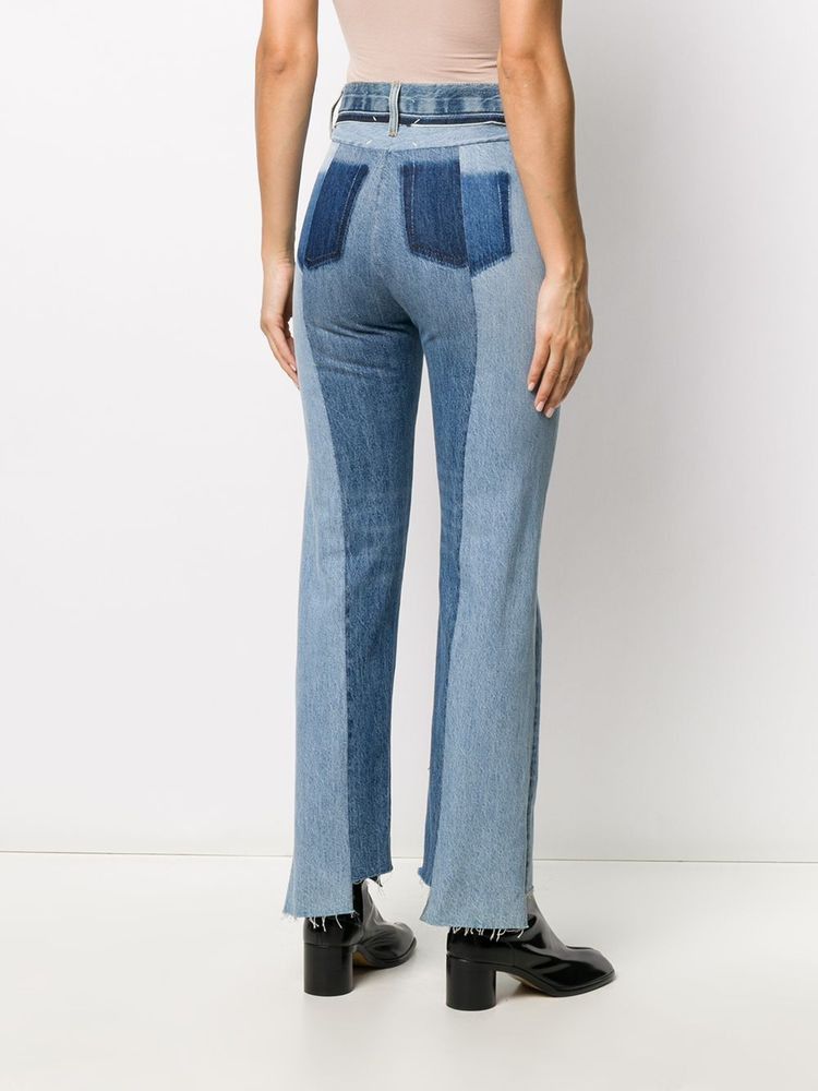 Maison Margiela o1y0625 Denim Pant in Blue Size 26" / US 2 / IT 38 - 4 Thumbnail