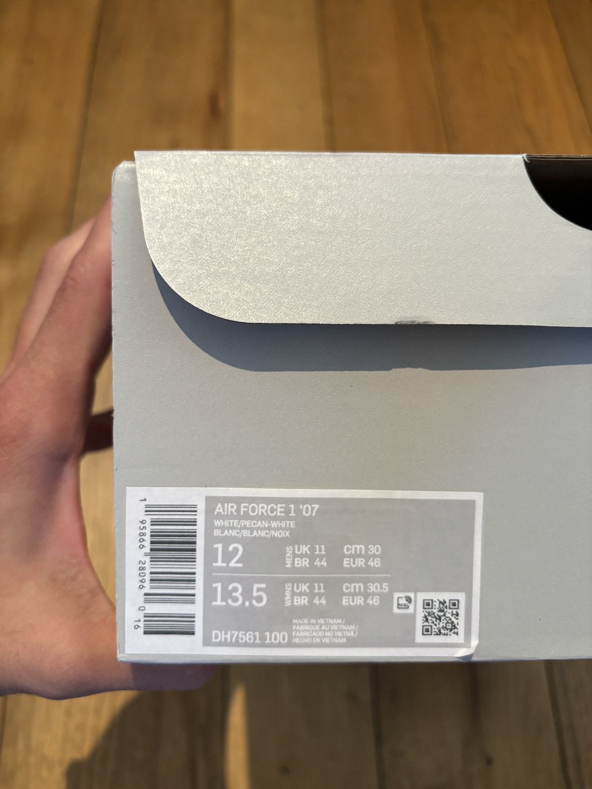 Nike Nike Air Force 1 Pecan Brown Size US 12 / EU 45 - 11 Thumbnail