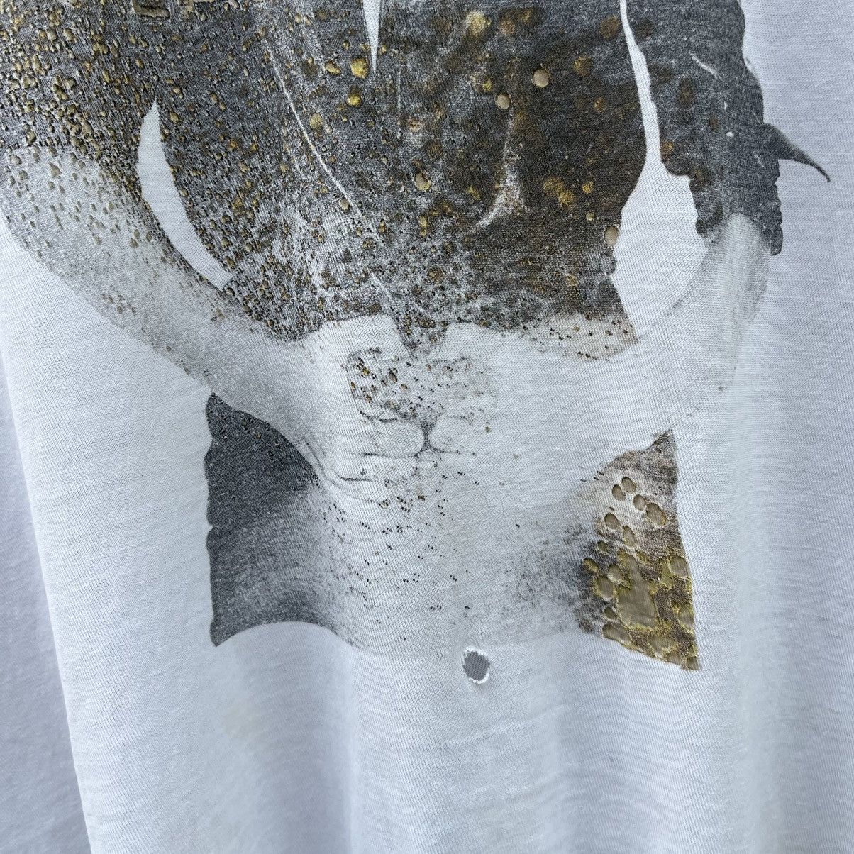 Band Tees Thrashed Vintage Y2k Celine Dion Band Tee Size US M / EU 48-50 / 2 - 3 Thumbnail