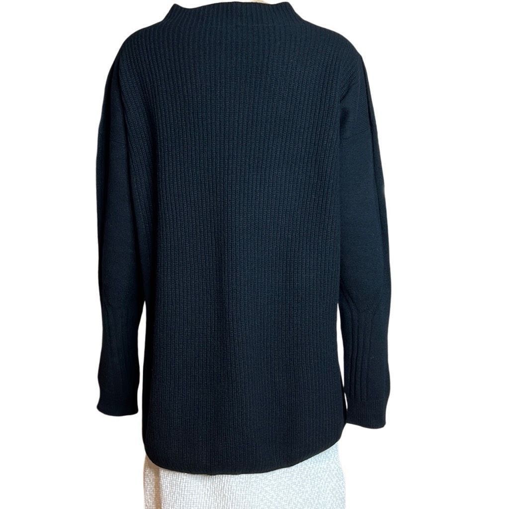 Wolford Wolford Aurora Wool Pullover Sweater Black New M Size M / US 6-8 / IT 42-44 - 7 Thumbnail