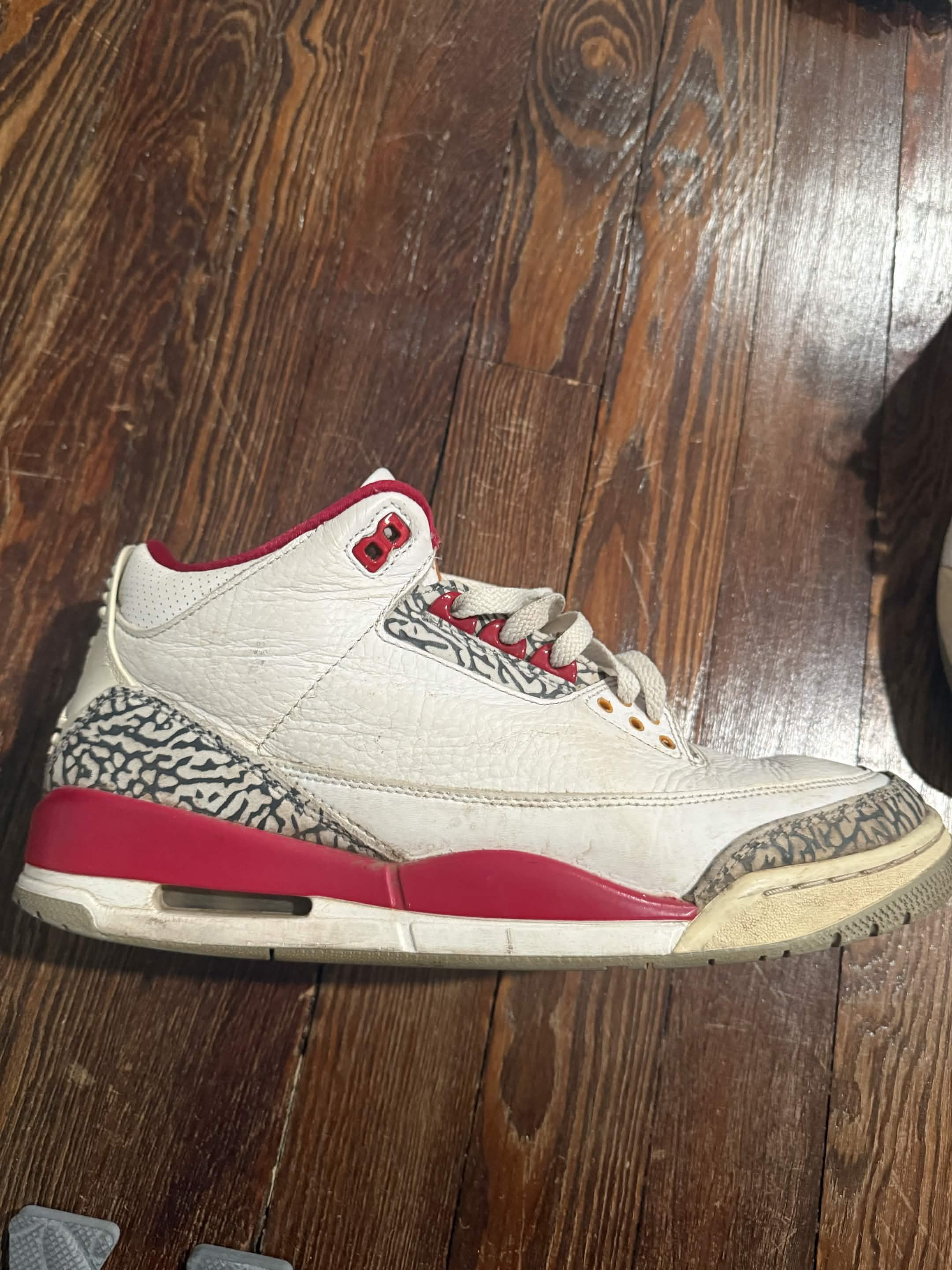 Jordan Brand The Air Jordan 3 'Cardinal Red' Size US 11 / EU 44 - 4 Thumbnail