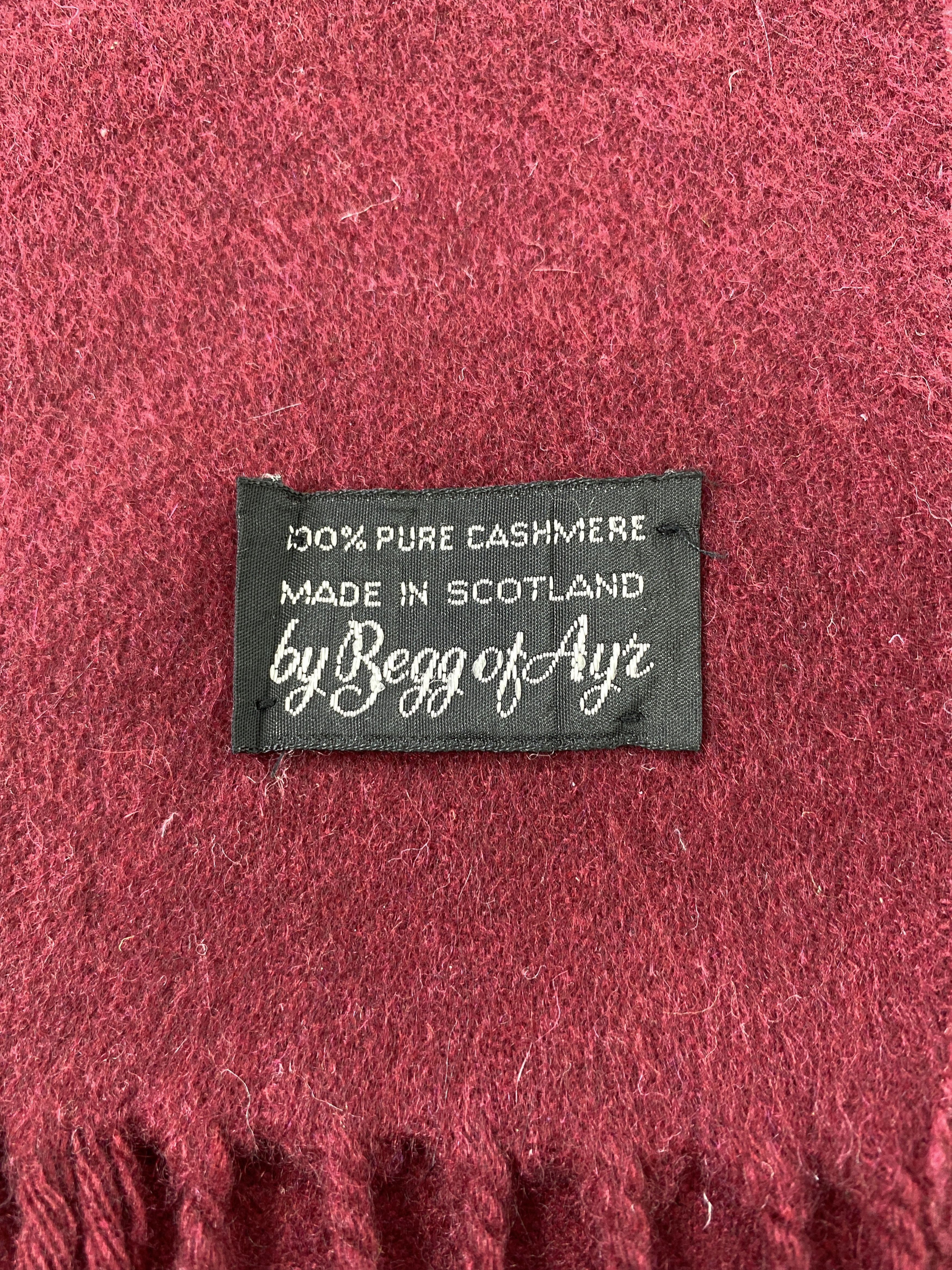 Begg x Co BEGG OF AYR PURE CASHMERE Scarf/Muffler/neckwear -T343 Size ONE SIZE - 4 Thumbnail