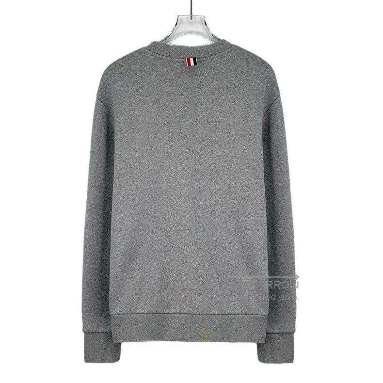 Thom Browne Thom Browne Gray long-sleeved hoodie Size US M / EU 48-50 / 2 - 2 Thumbnail