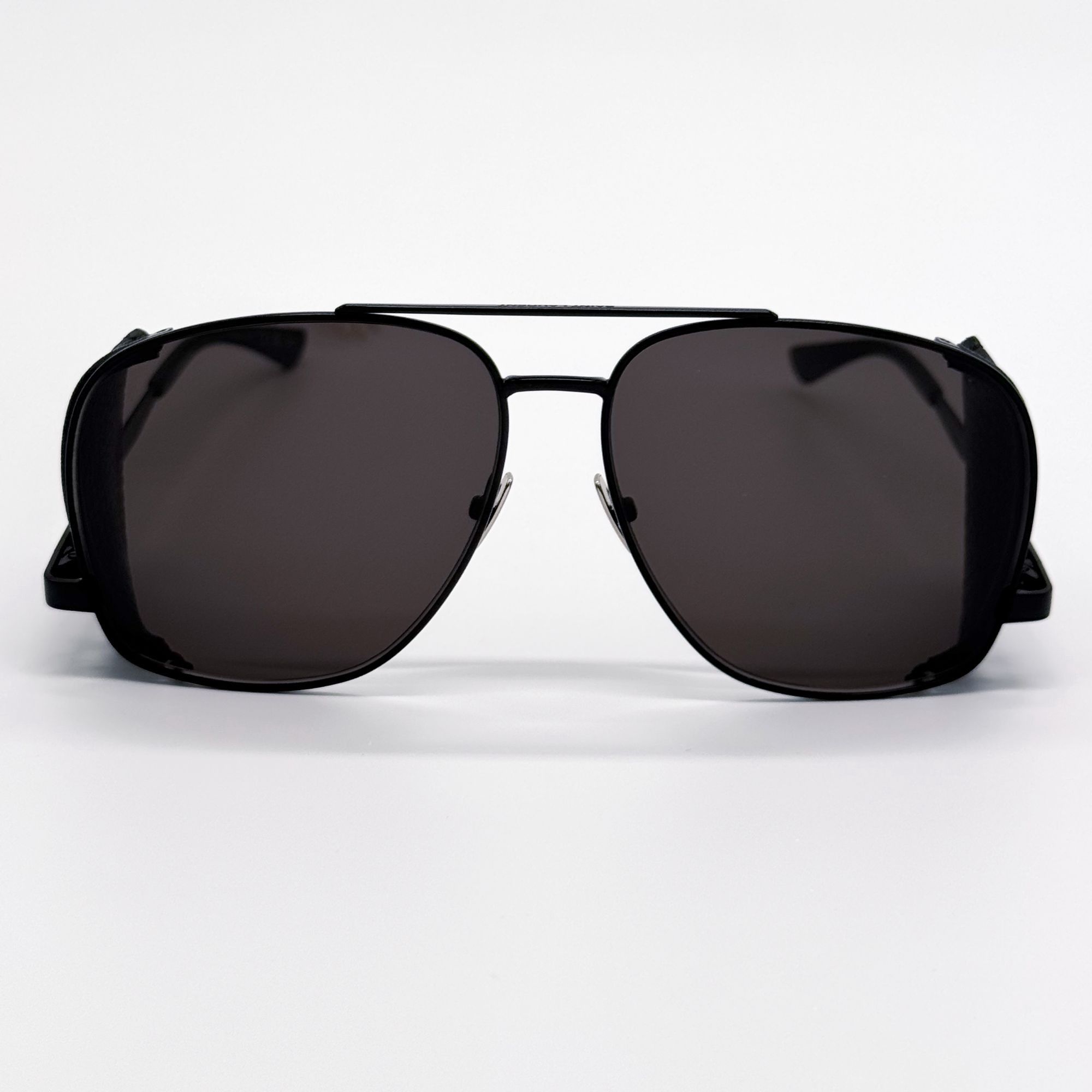 Saint Laurent Paris NEW SAINT LAURENT SL 653 LEON 002 SUNGLASSES AVIATOR BLACK Size ONE SIZE - 4 Thumbnail