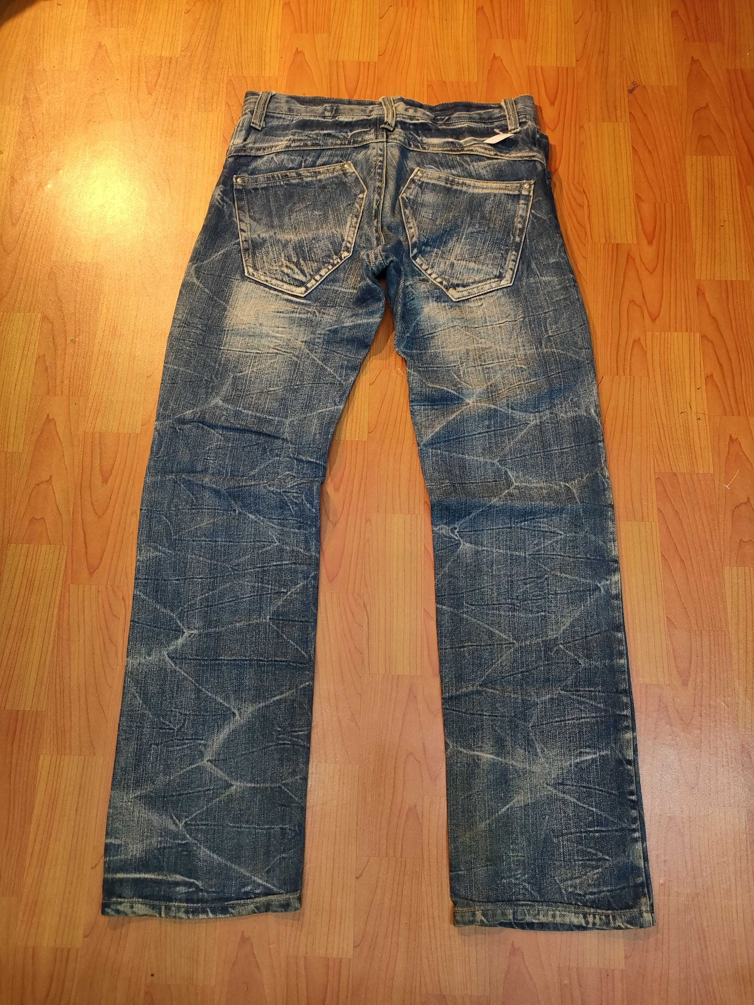 Japanese Brand Flare🔥🔥Designer Style Jeans Size US 33 - 3 Thumbnail