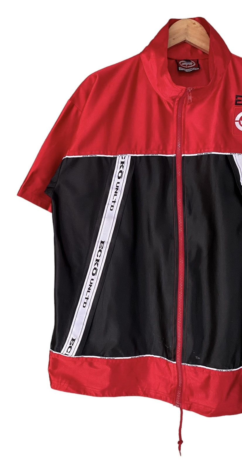 Ecko Unltd. 90s Ecko Unltd Zipper Jersey Shirt Size US L / EU 52-54 / 3 - 5 Thumbnail