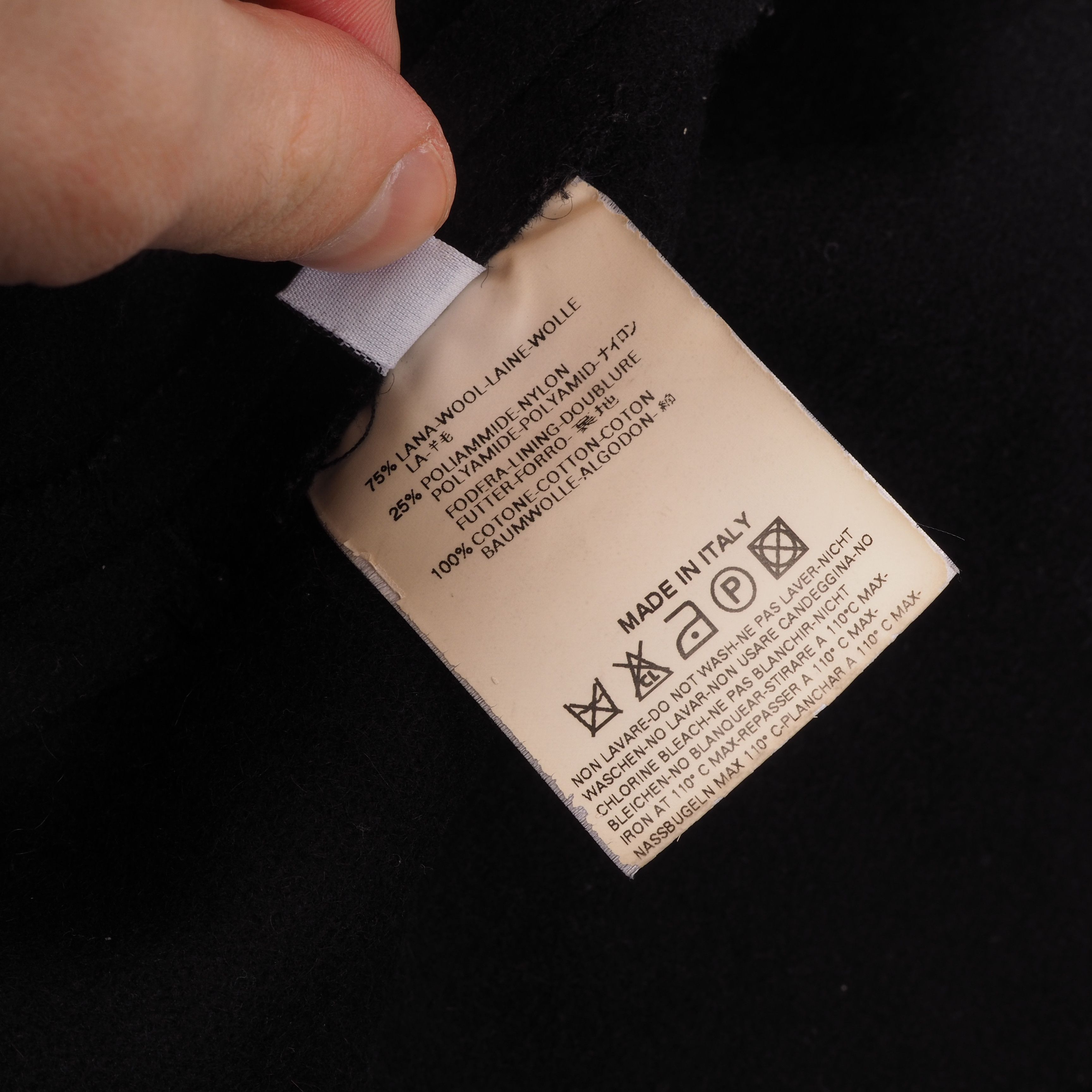 Maison Margiela Maison Margiela Vintage Wool Black Belted Trench Coat Size M / US 6-8 / IT 42-44 - 8 Thumbnail