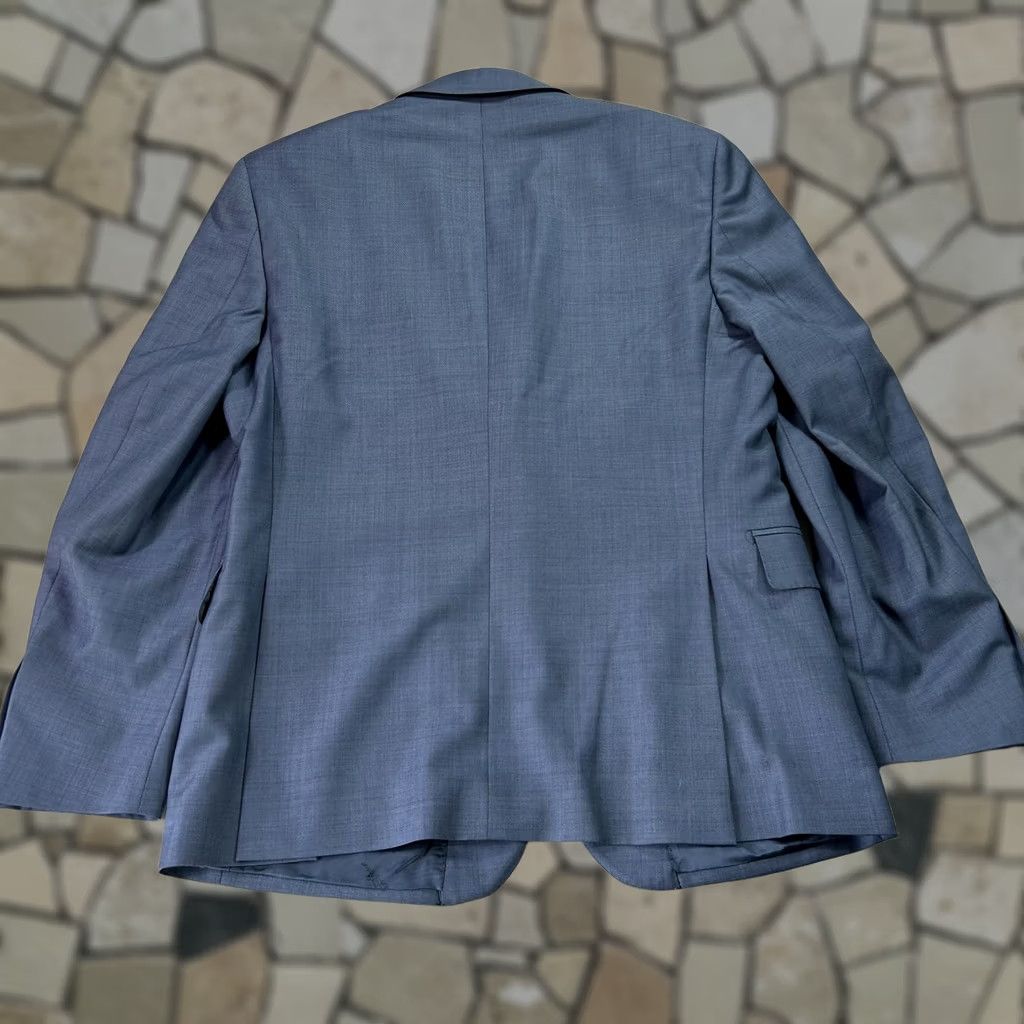 Ermenegildo Zegna Ermenegildo Zegna Suit Jacket Mens 40 Short Blue Wool Traveler Slim Fit Italy Size US 40 / EU 56 - 1 Thumbnail