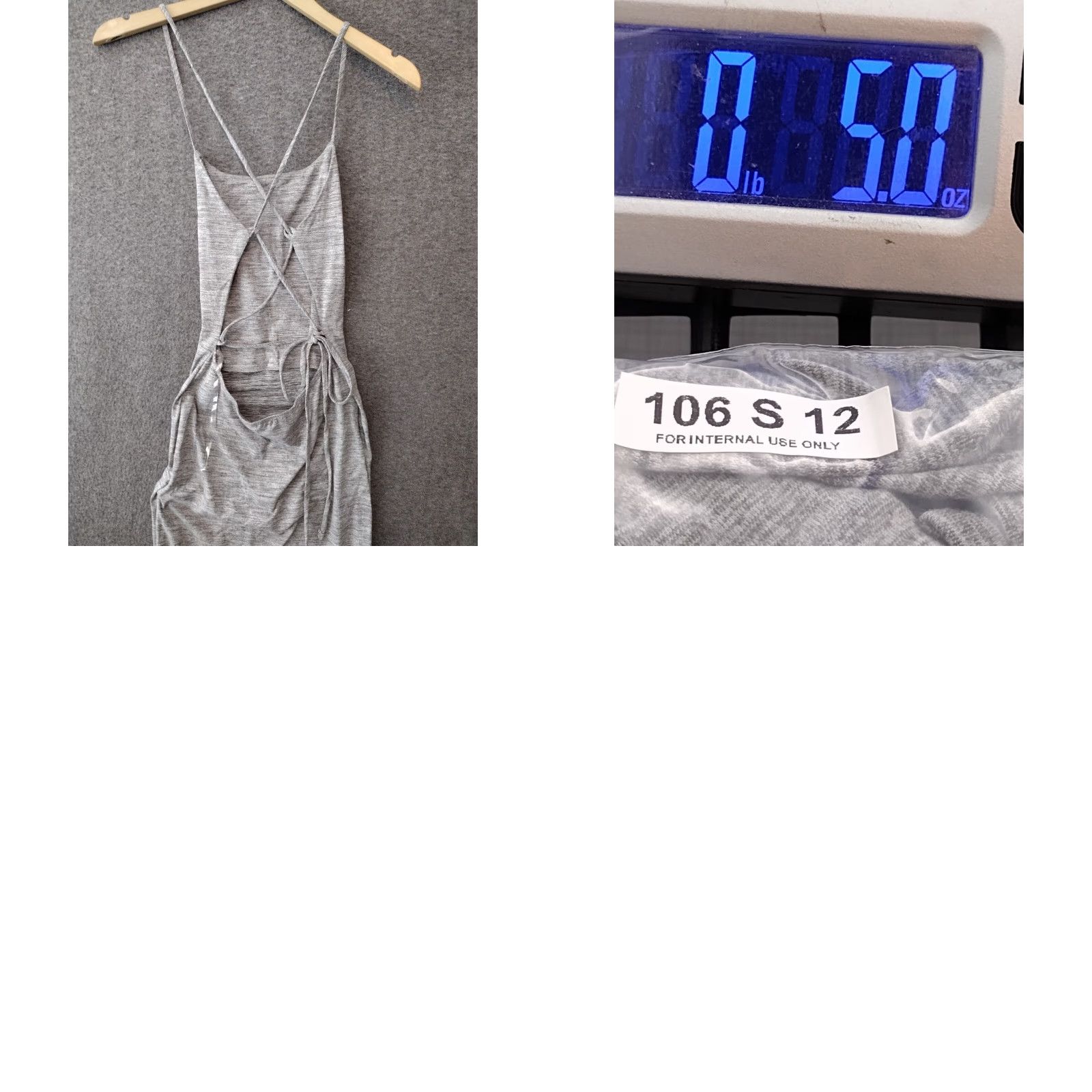 Vintage Codigo Maxi Dress Women Sleeveless Gray Open Back Maxi Dress S Gray Sexy Spaghetti Strap Open Back Summer Casual Leather? Size S / US 4 / IT 40 - 8 Thumbnail