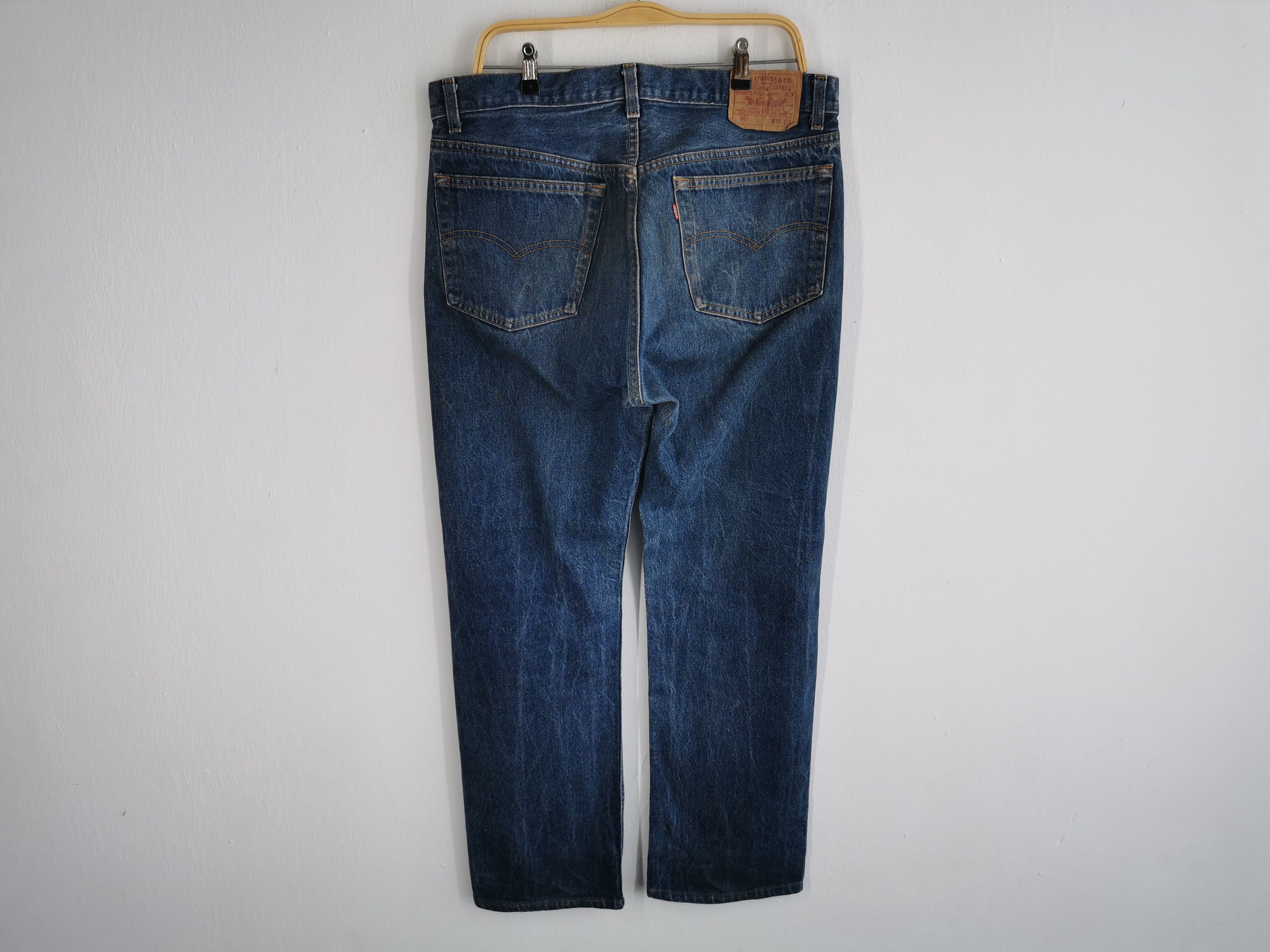 Levi's Vintage 90's Levis Lot 501 Denim Made In USA Size 34/38x32 Size US 34 / EU 50 - 3 Thumbnail